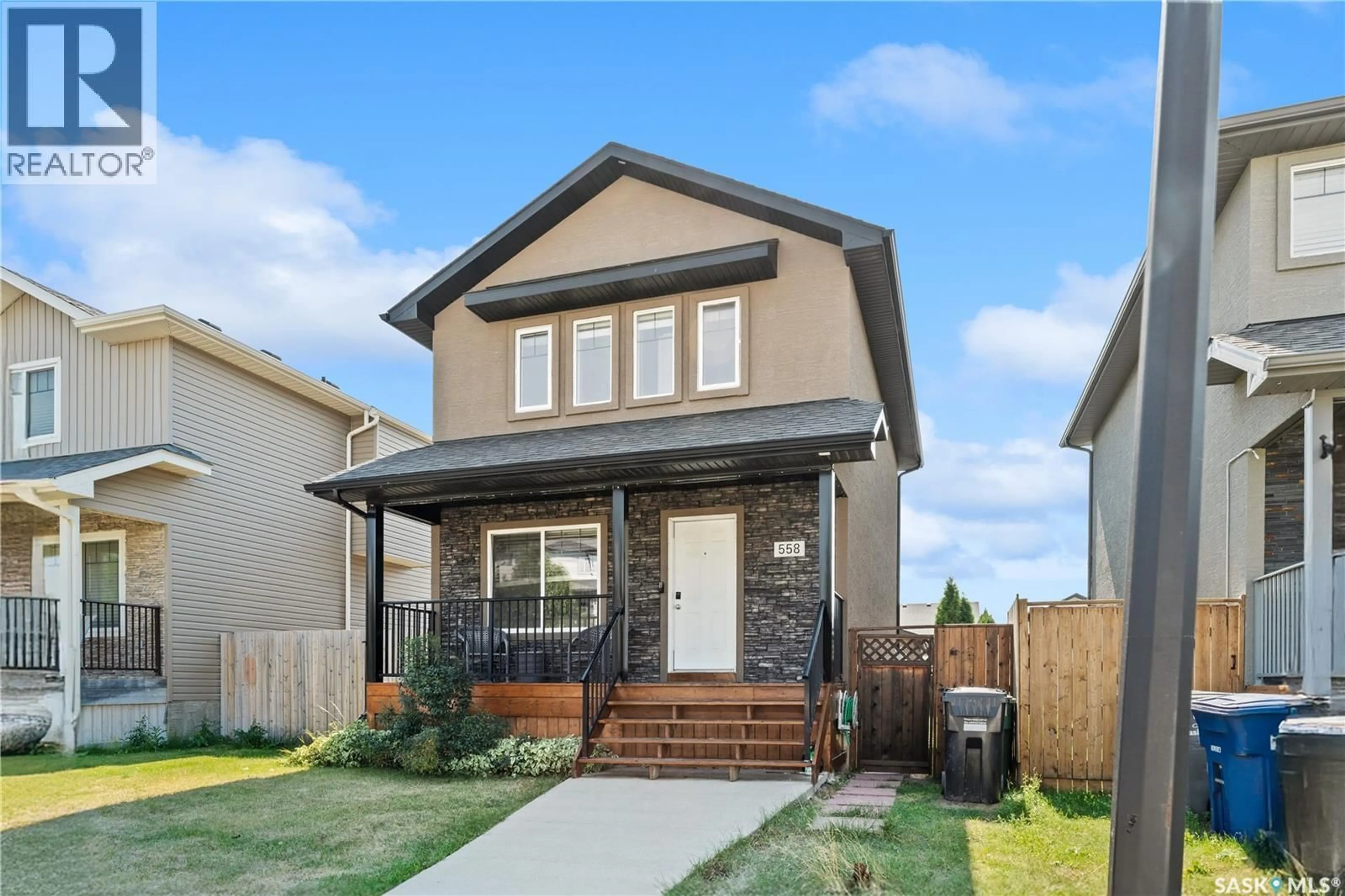 Home with brick exterior material, street for 558 GEARY CRESCENT, Saskatoon Saskatchewan S7R0E8