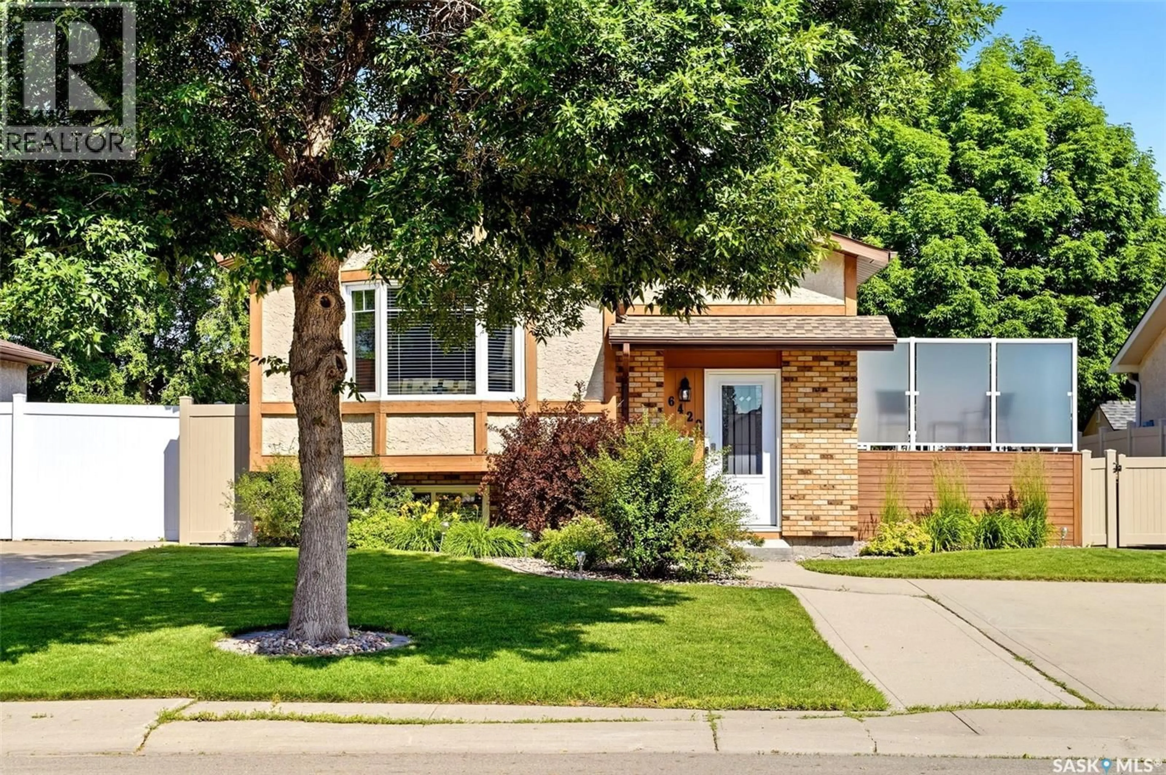 Home with brick exterior material, street for 6422 HIRD CRESCENT, Regina Saskatchewan S4X4G8