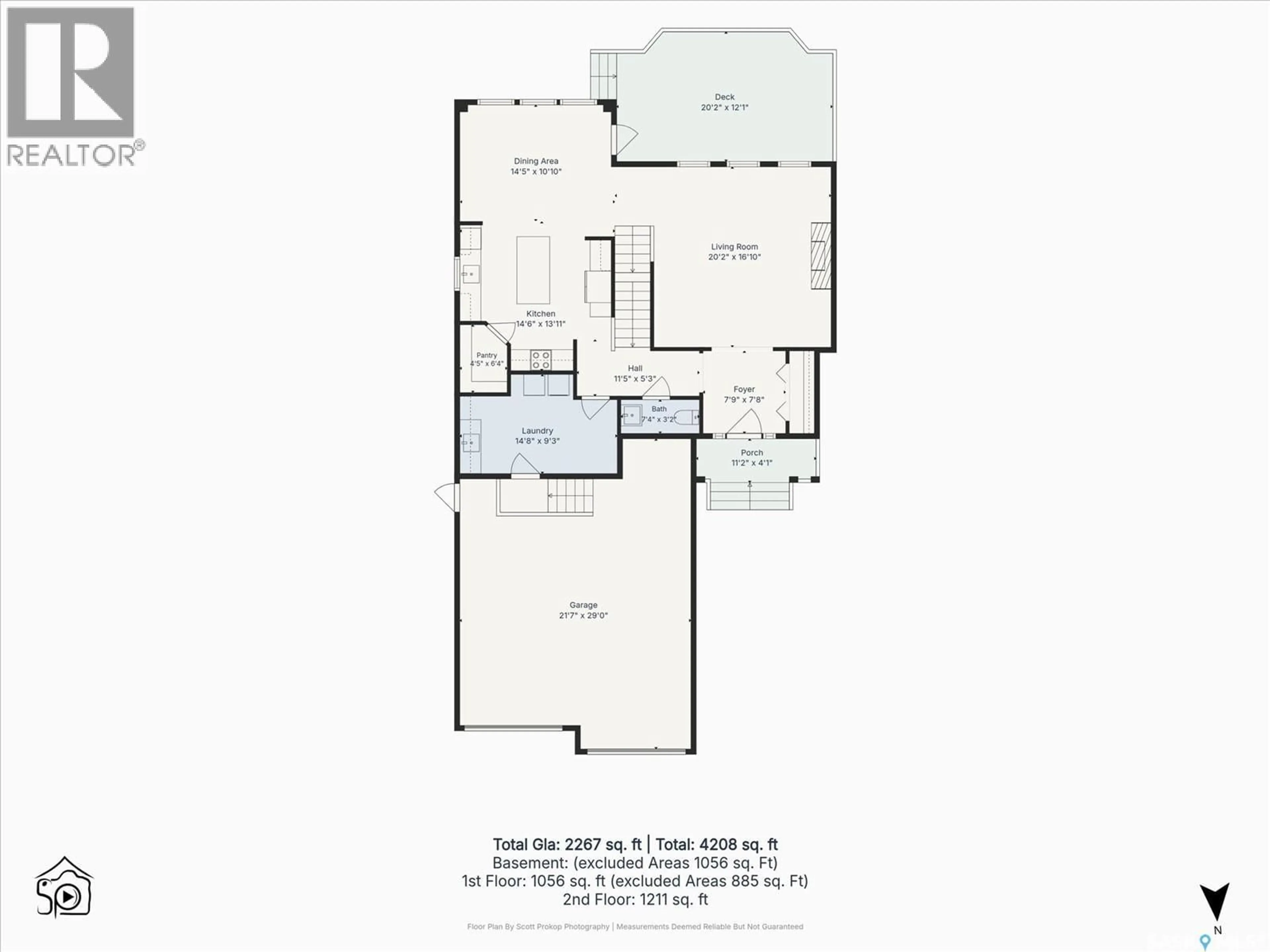 Floor plan for 1311 SHEPHERD CRESCENT, Saskatoon Saskatchewan S7W0B6