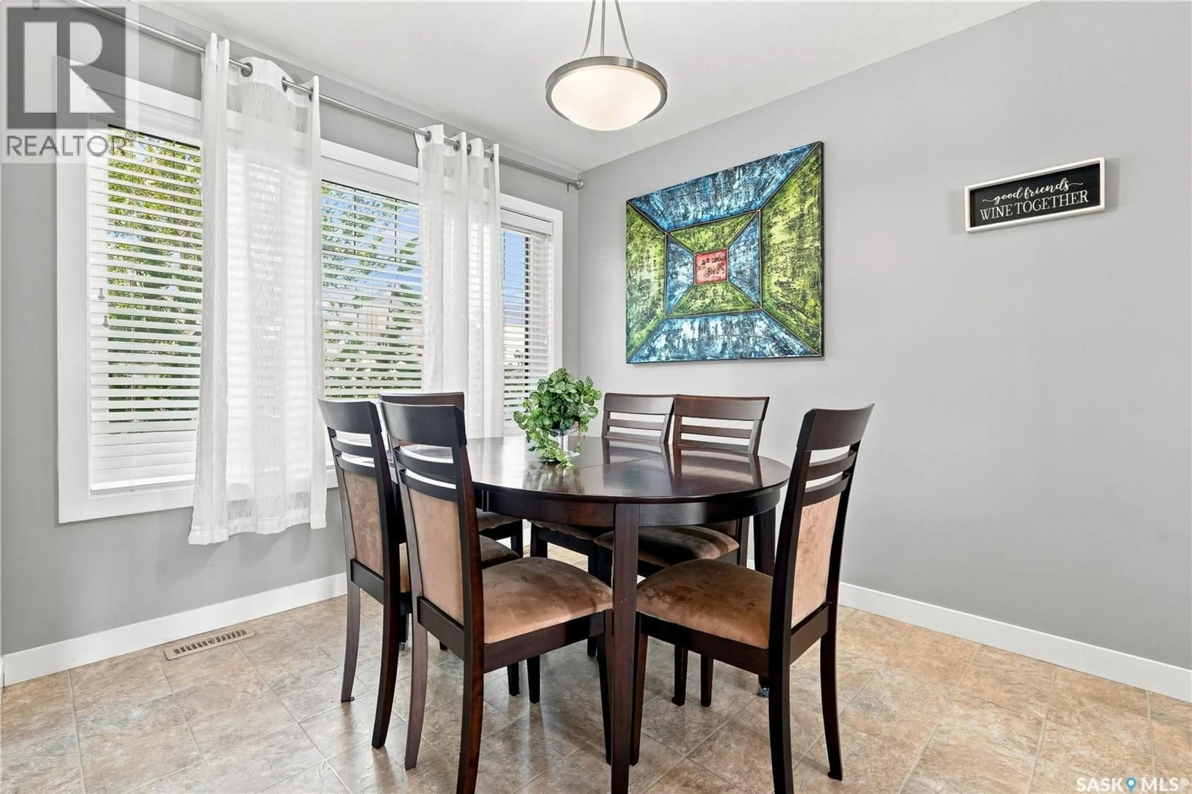 Dining room, ceramic/tile floor for 2841 NARCISSE DRIVE, Regina Saskatchewan S4X0M6