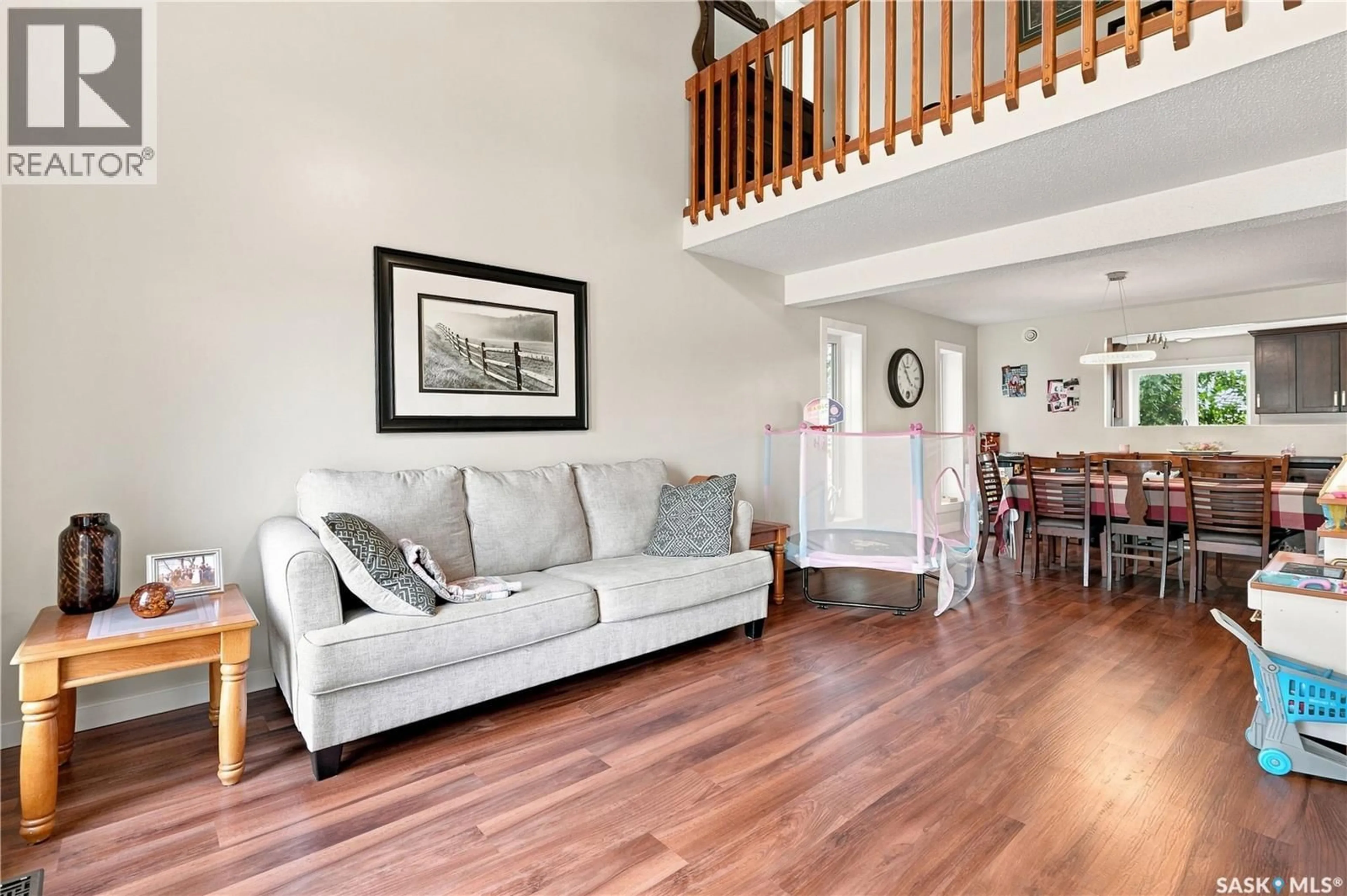 Living room with furniture, unknown for 301 2ND AVENUE, Hanley Saskatchewan S0G2E0