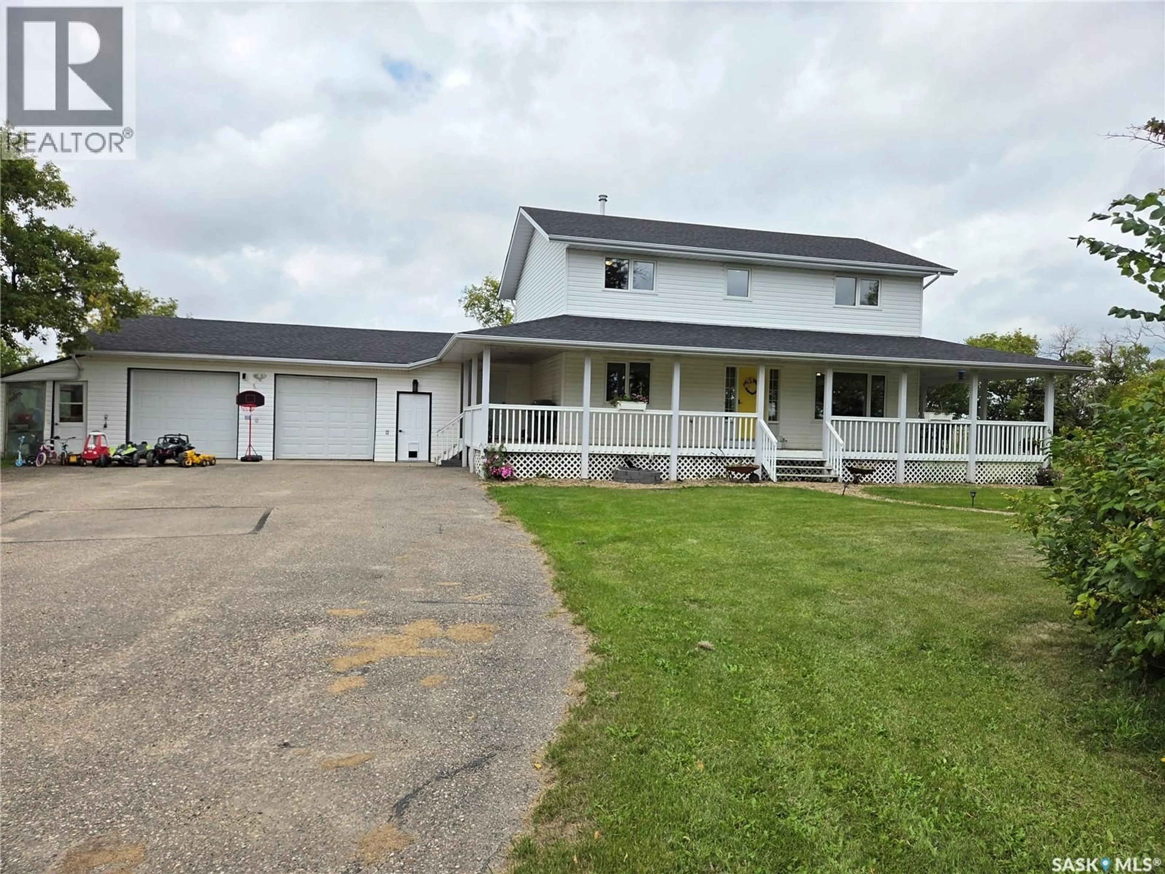A pic from outside/outdoor area/front of a property/back of a property/a pic from drone, unknown for North Acreage - 9 MOOSE MOUNTAIN HWY, Moose Mountain Rm No. 63 Saskatchewan S0C0R0