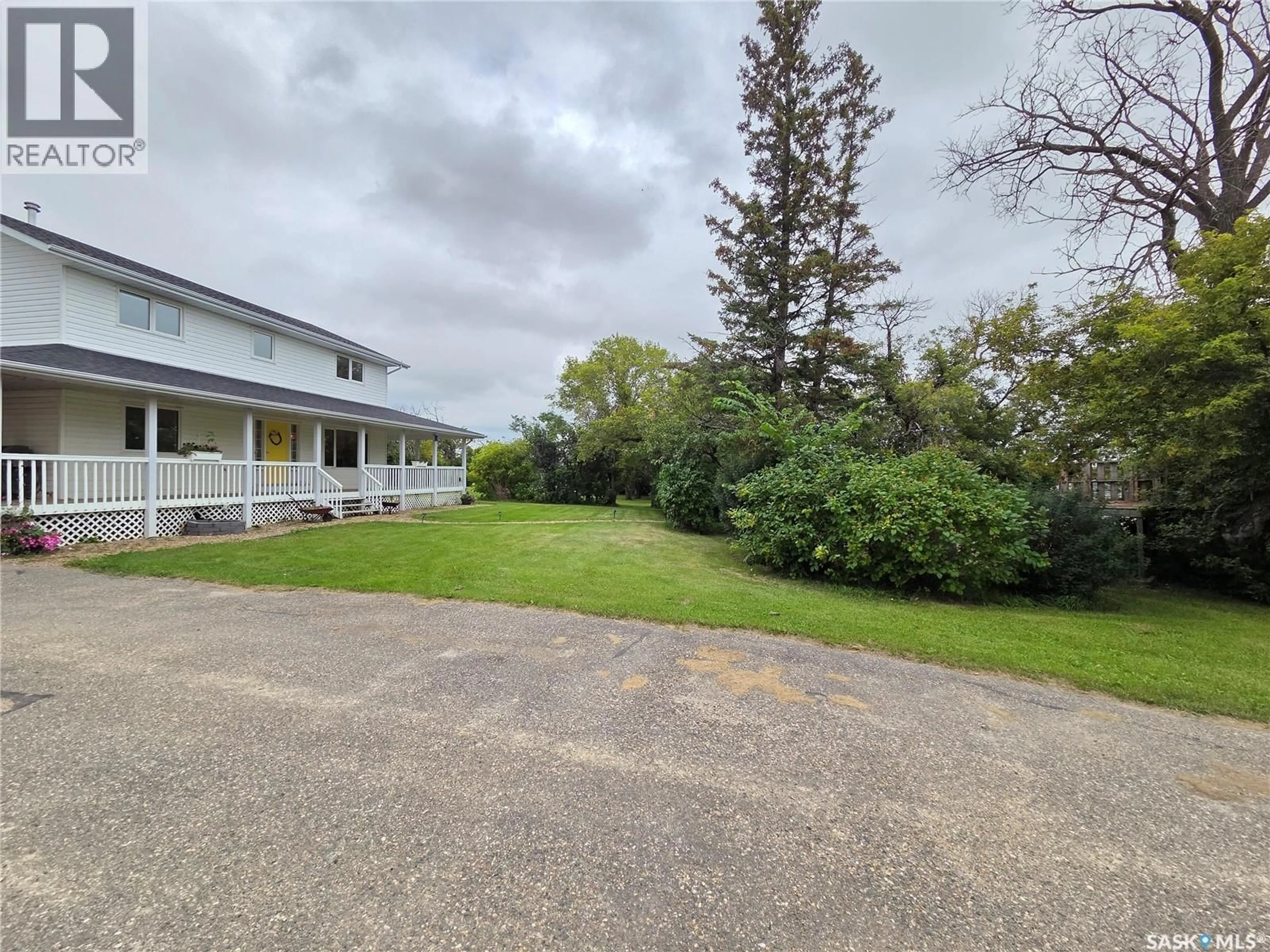 A pic from outside/outdoor area/front of a property/back of a property/a pic from drone, unknown for North Acreage - 9 MOOSE MOUNTAIN HWY, Moose Mountain Rm No. 63 Saskatchewan S0C0R0