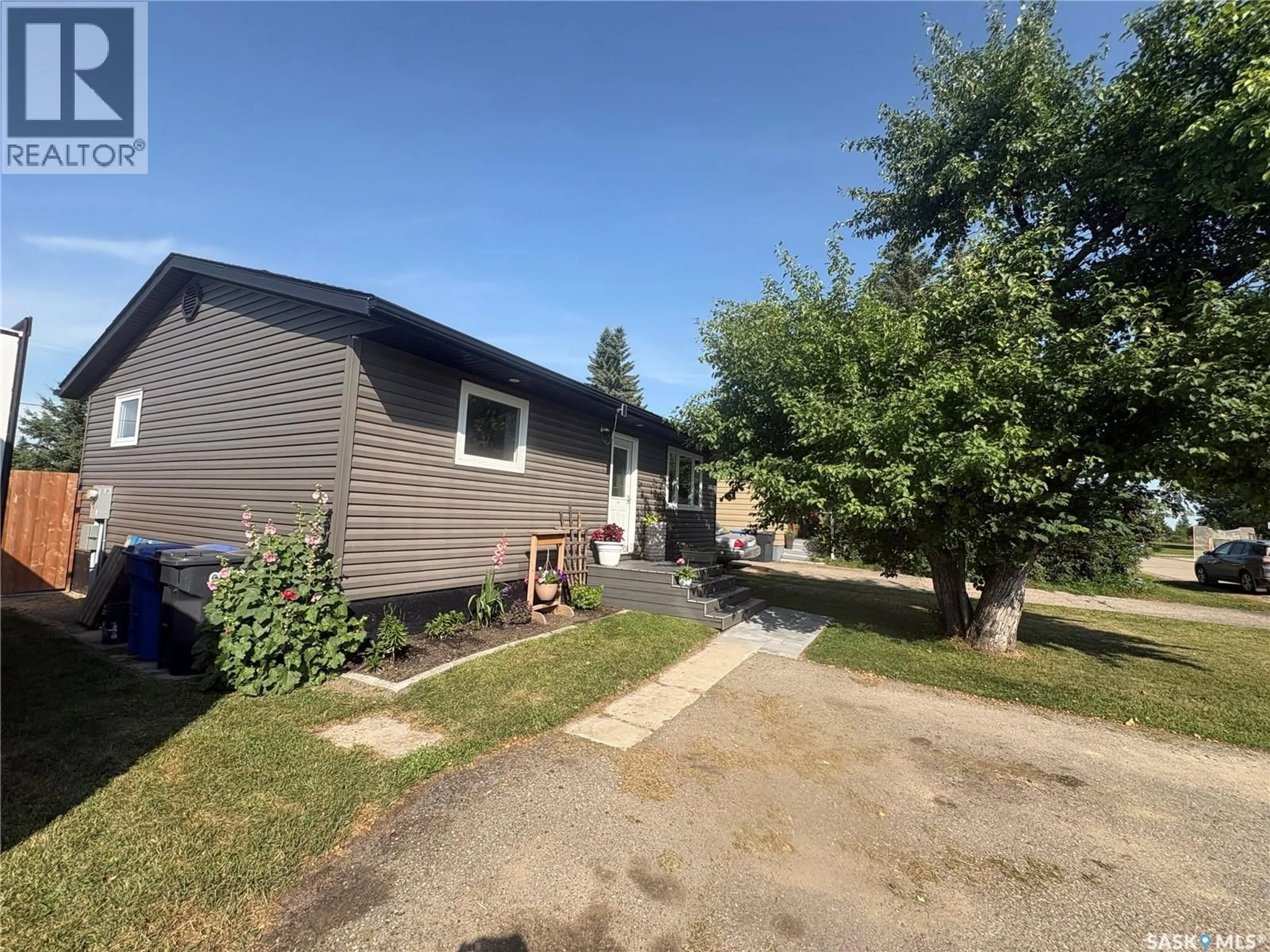 A pic from outside/outdoor area/front of a property/back of a property/a pic from drone, street for 220 ALLAN AVENUE, Churchbridge Saskatchewan S0A0M0