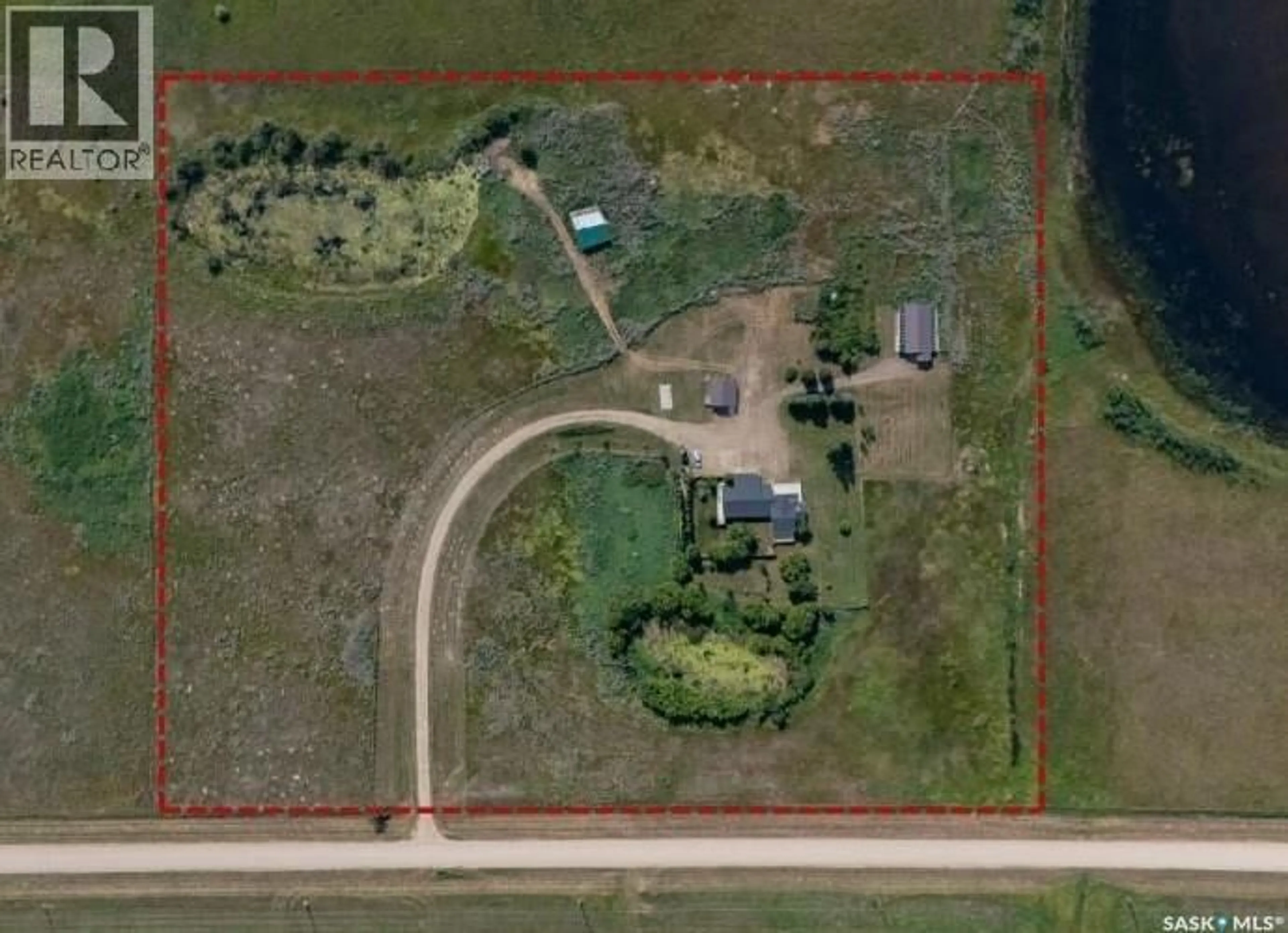 A pic from outside/outdoor area/front of a property/back of a property/a pic from drone, unknown for 15 ACRES OF OPPORTUNITY, Blucher Rm No. 343 Saskatchewan S7K1P3