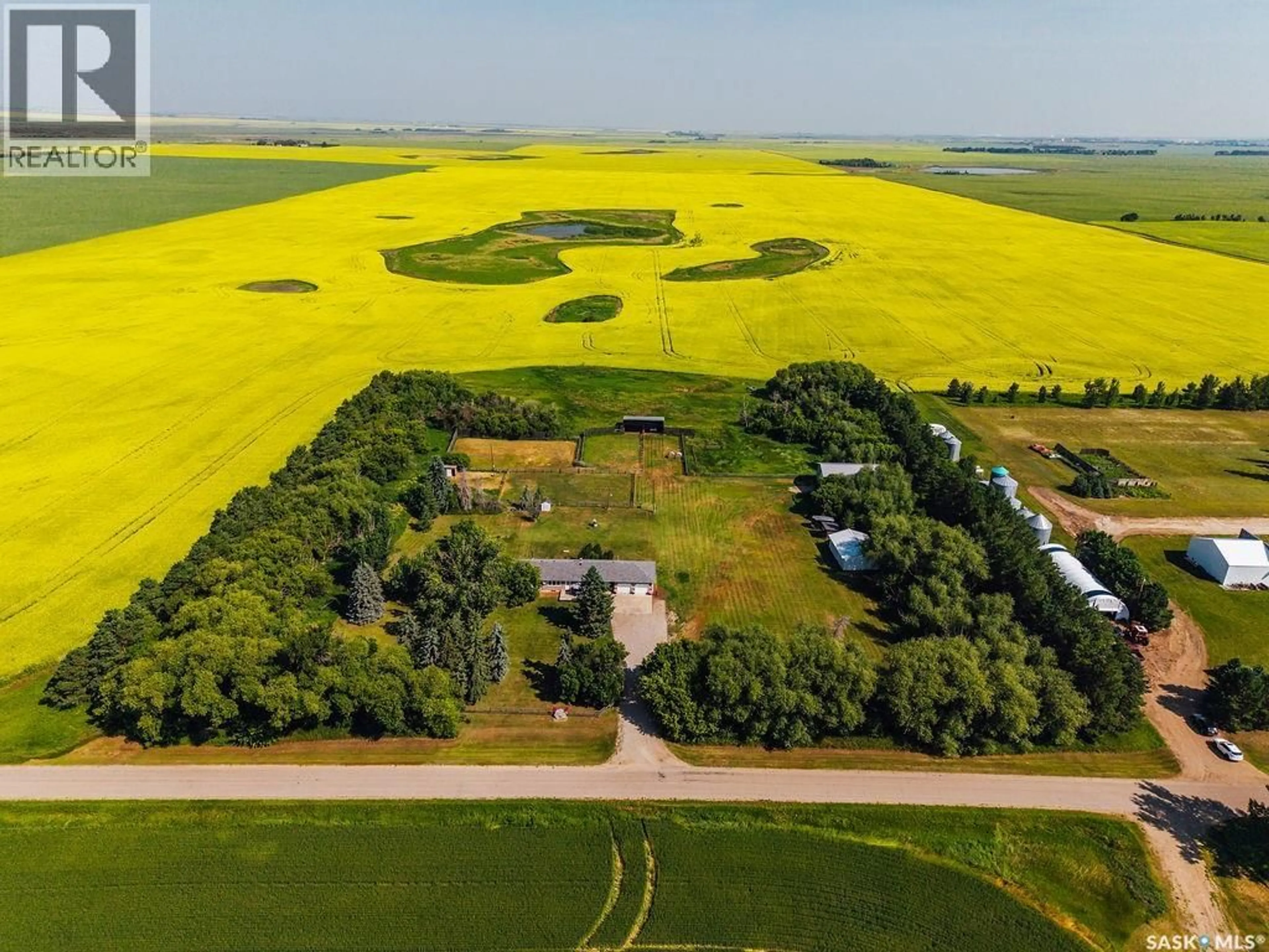 A pic from outside/outdoor area/front of a property/back of a property/a pic from drone, unknown for MARTENS ACREAGE, Montrose Rm No. 315 Saskatchewan S0L0P0
