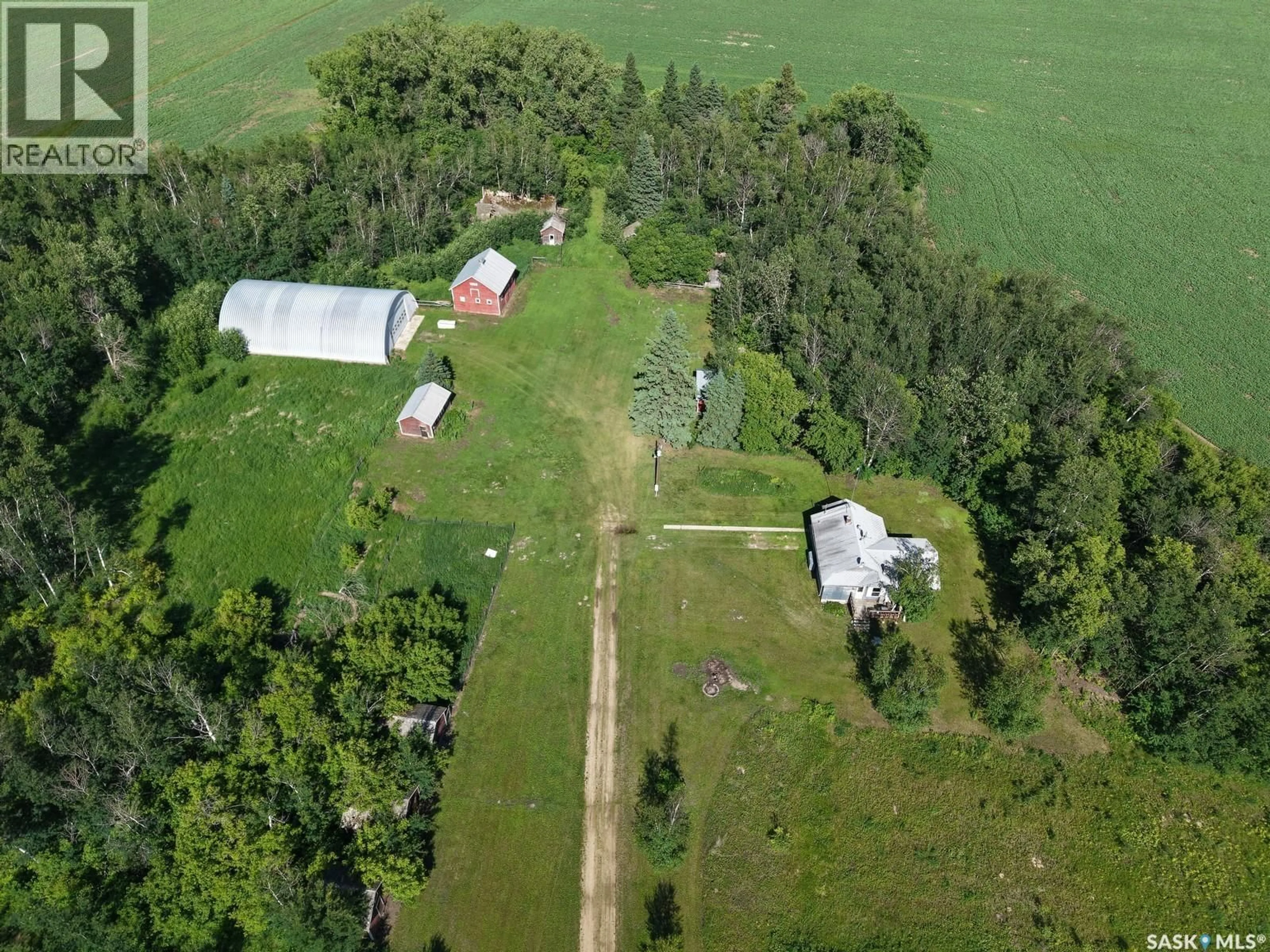 A pic from outside/outdoor area/front of a property/back of a property/a pic from drone, unknown for ACREAGE NEAR SHIPMAN, Torch River Rm No. 488 Saskatchewan S0J2Z0