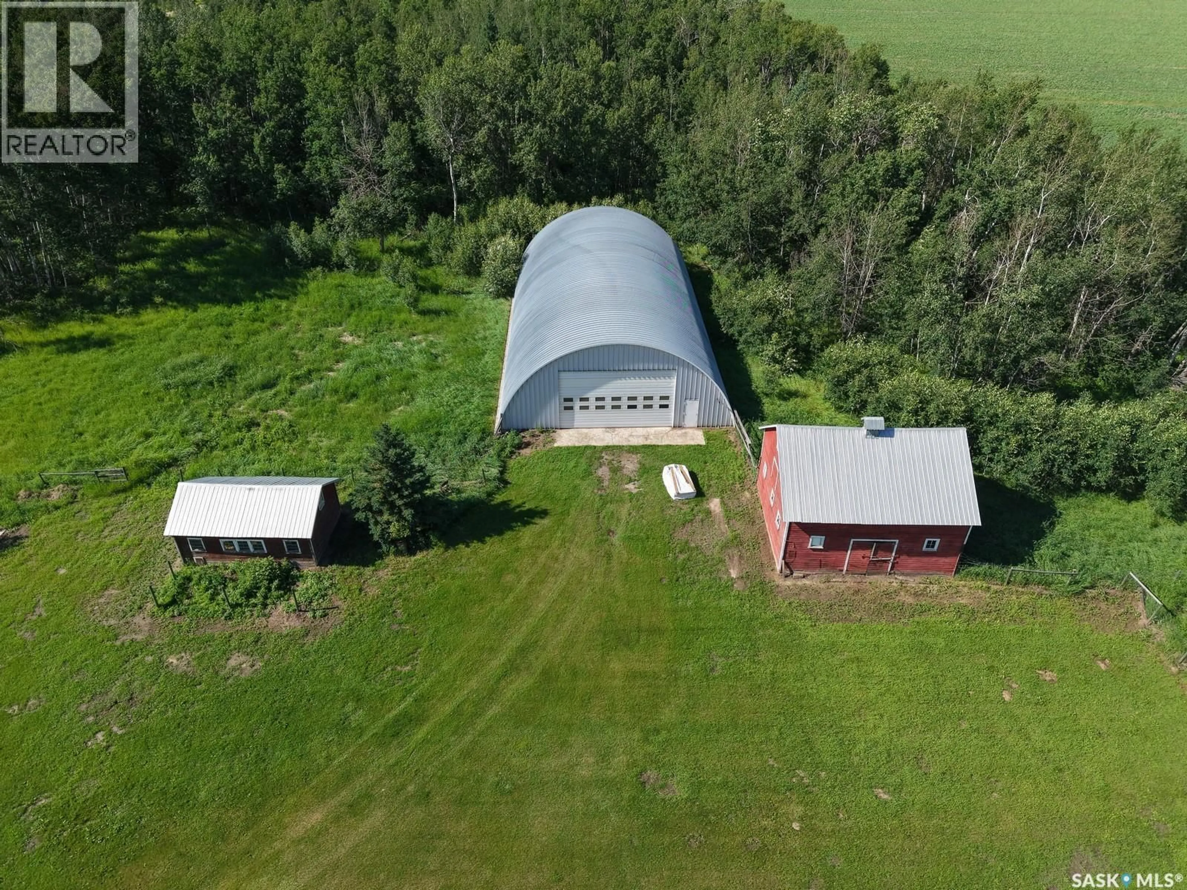 A pic from outside/outdoor area/front of a property/back of a property/a pic from drone, building for ACREAGE NEAR SHIPMAN, Torch River Rm No. 488 Saskatchewan S0J2Z0