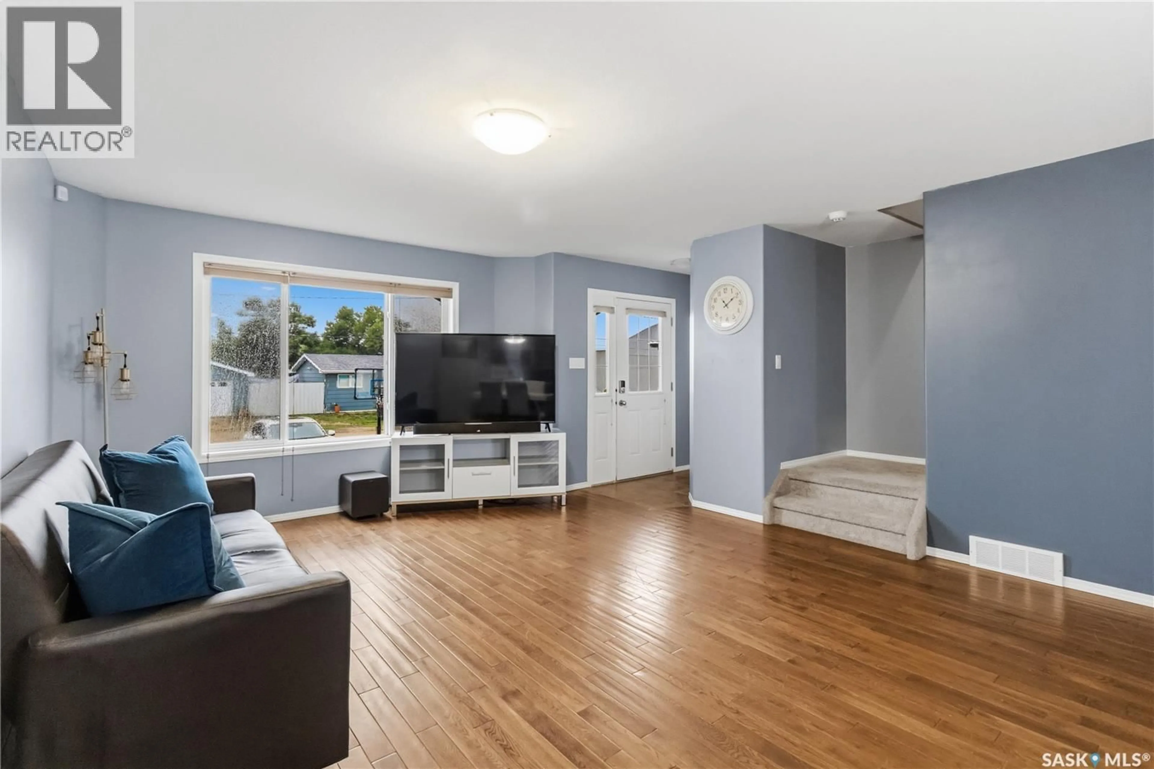Living room with furniture, unknown for 205B 3RD AVENUE, Aberdeen Saskatchewan S0K0A0