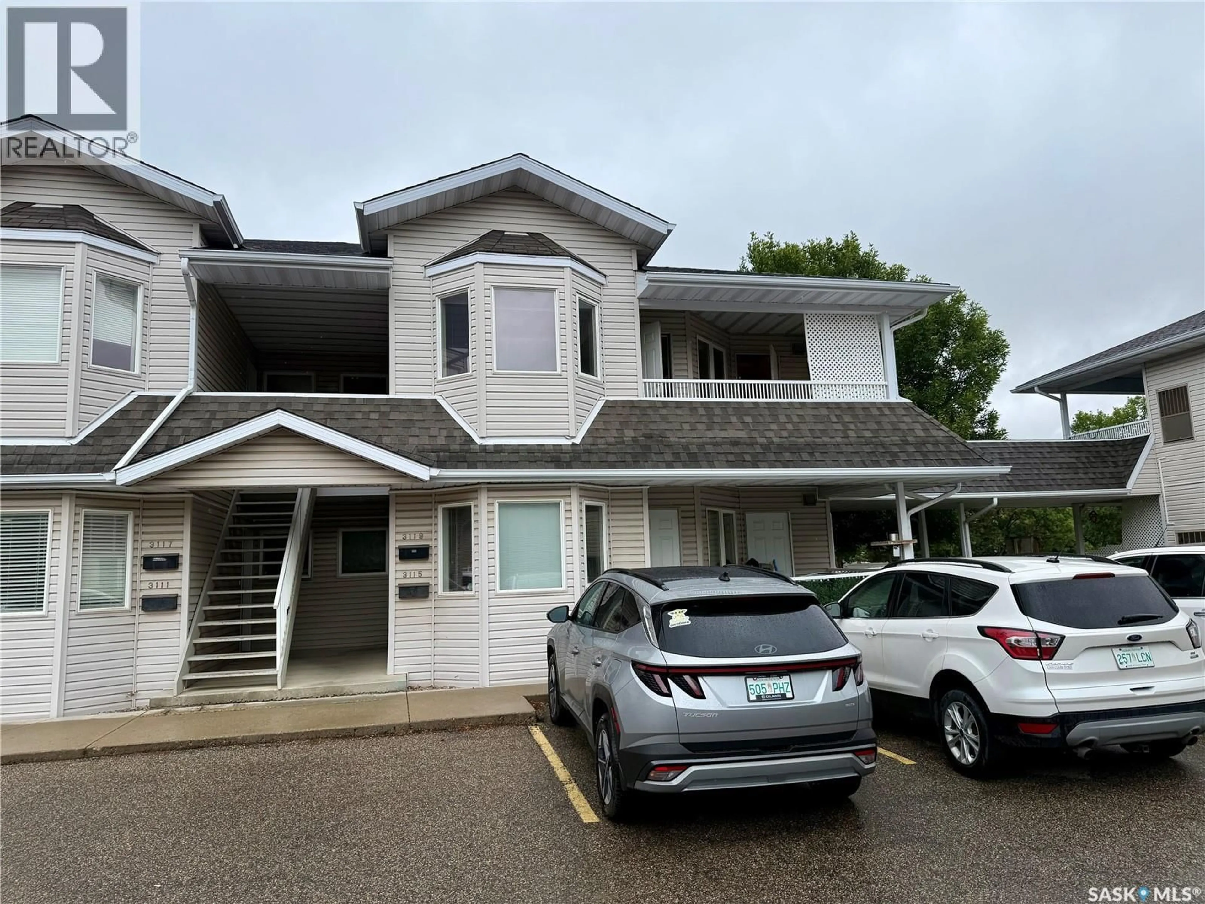 A pic from outside/outdoor area/front of a property/back of a property/a pic from drone, street for 3119 TRUESDALE DRIVE, Regina Saskatchewan S4V2P9