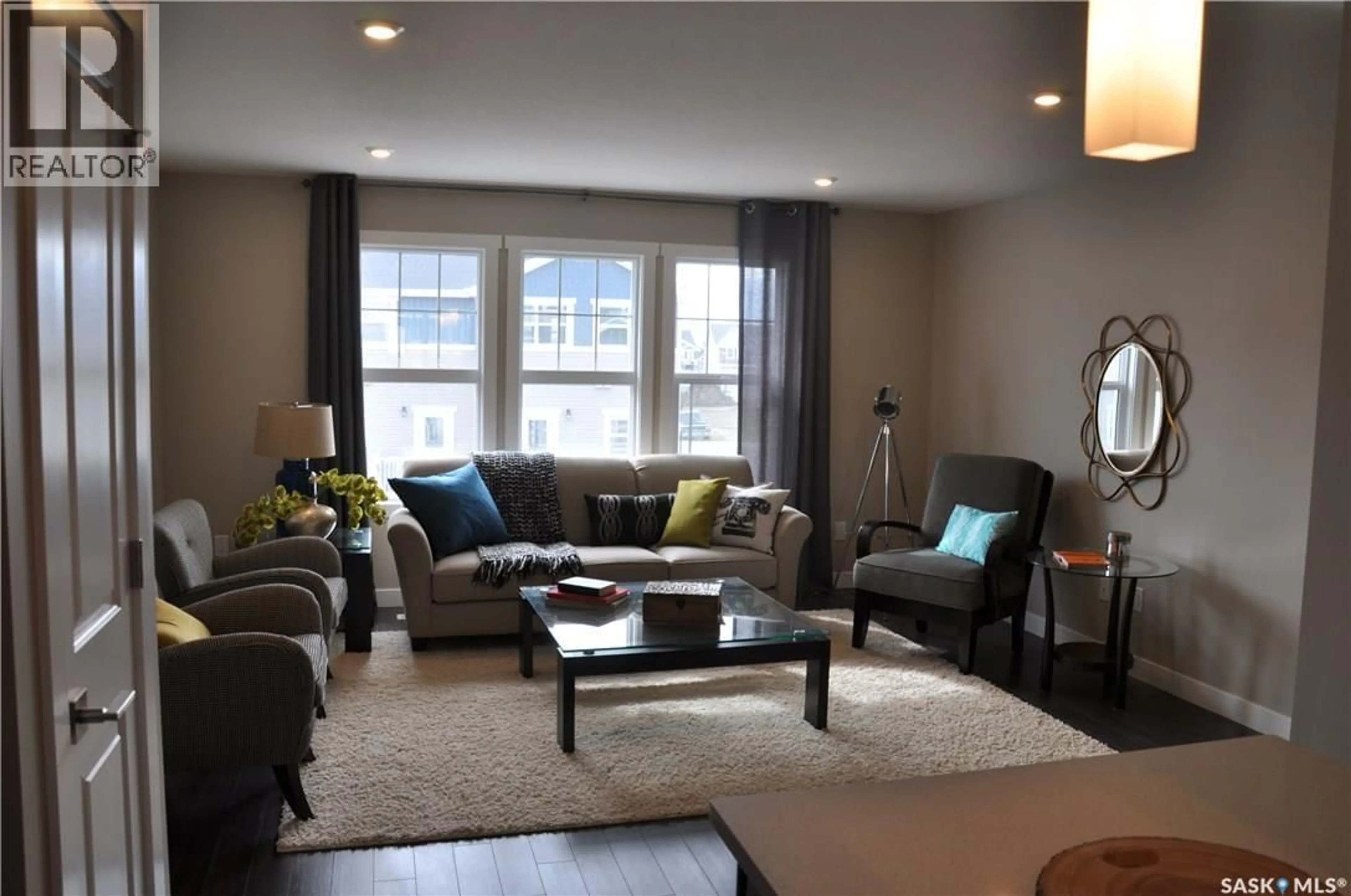 Living room with furniture, unknown for 227 1220 PRINGLE WAY, Saskatoon Saskatchewan S7T0V4