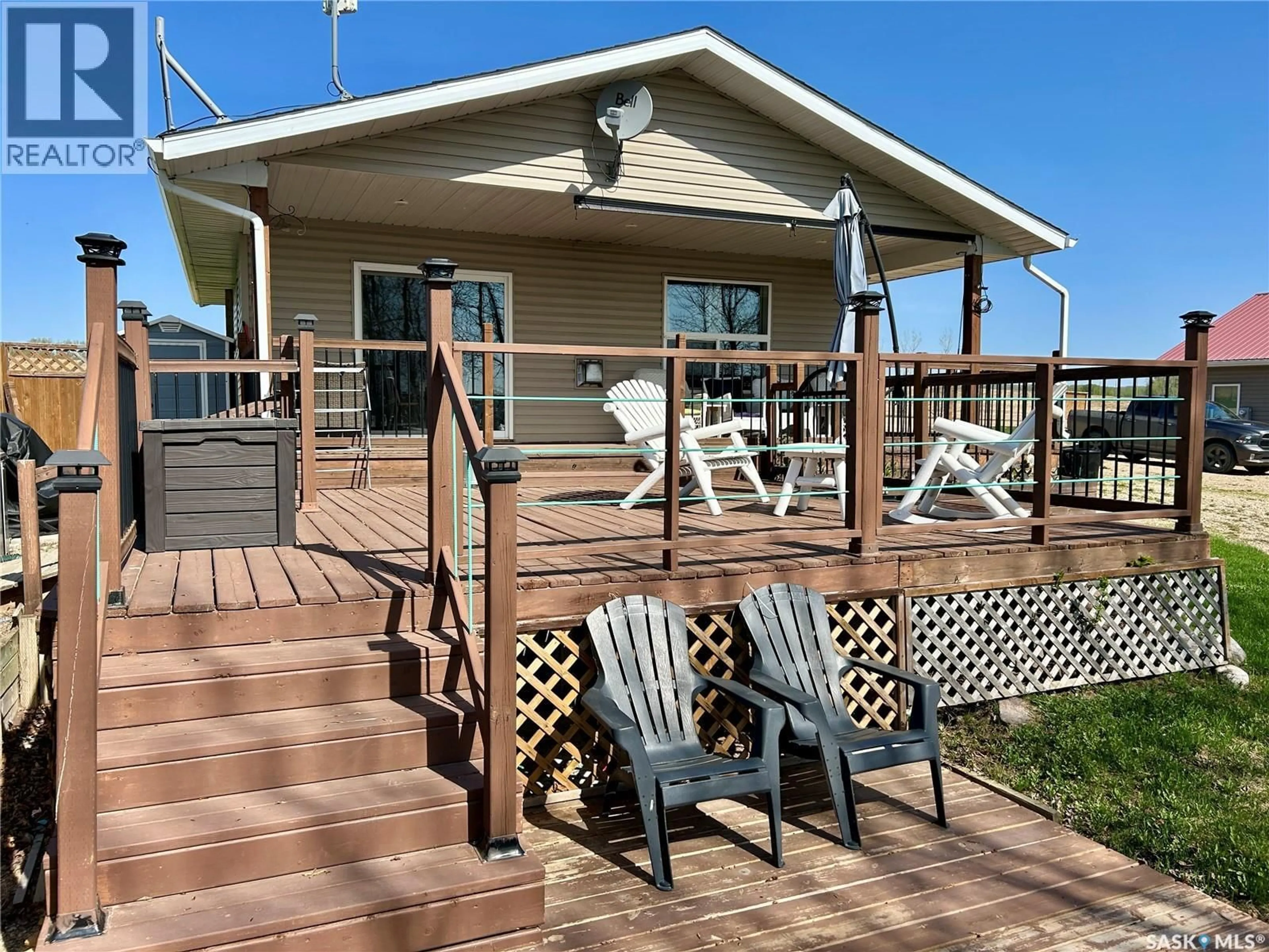 Patio, water/lake/river/ocean view for 2 WILLOW ROAD, Dixon Lake Saskatchewan S0K1A0