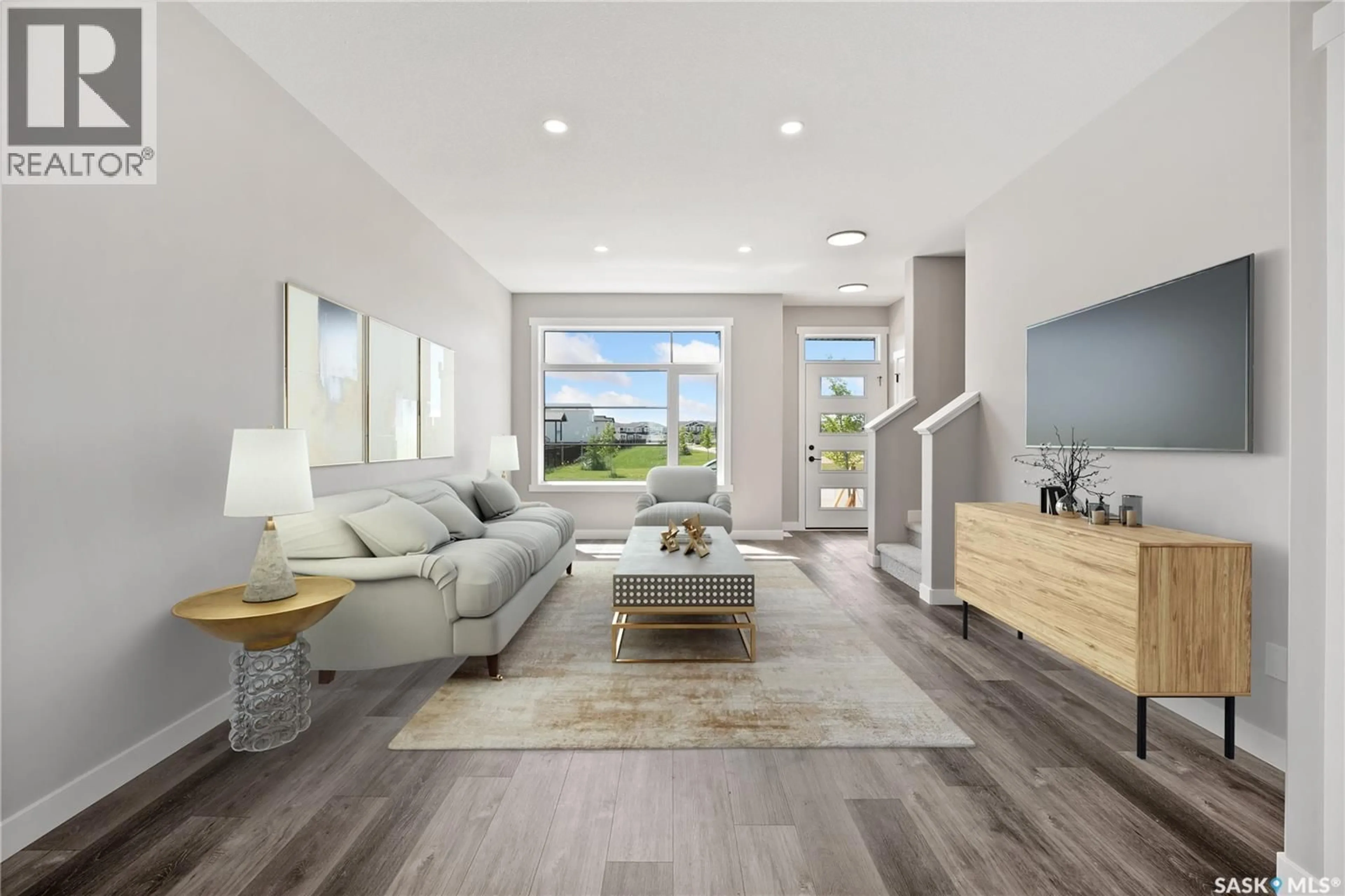 Living room with furniture, unknown for 4521 ARENS ROAD, Regina Saskatchewan S4V4E9