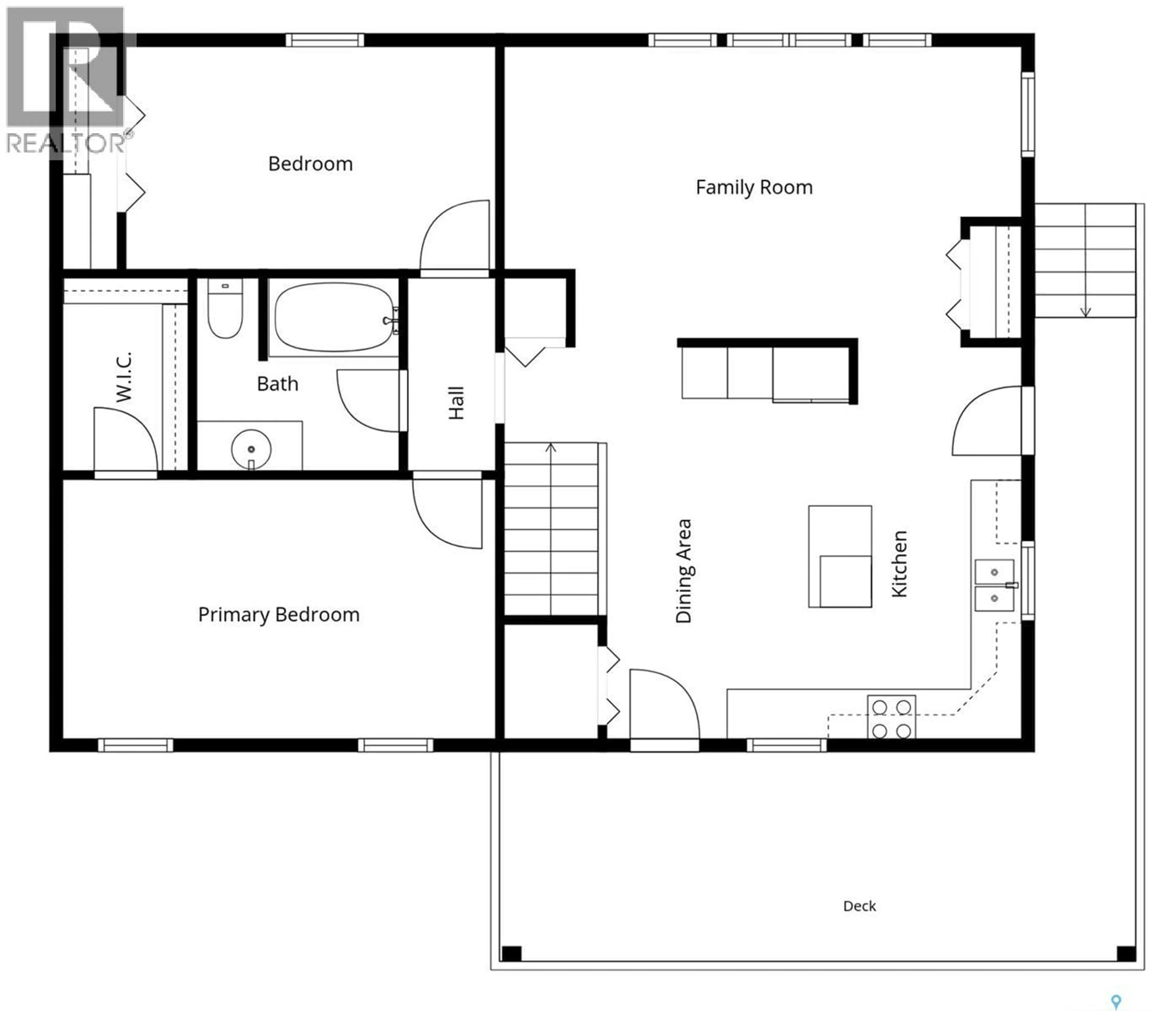 Floor plan for EVERGREEN ACRES, Vanscoy Rm No. 345 Saskatchewan S0L3J0