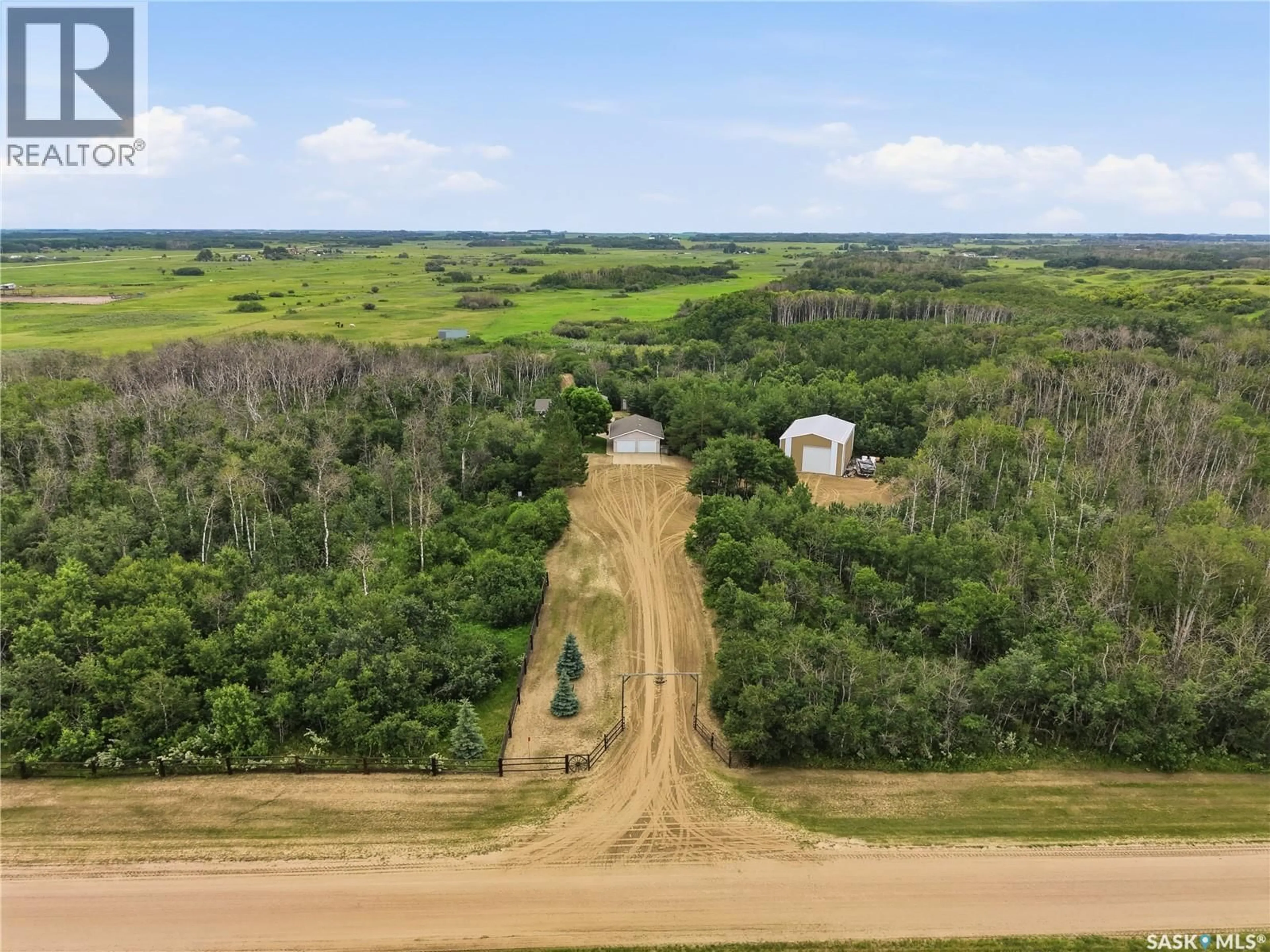 A pic from outside/outdoor area/front of a property/back of a property/a pic from drone, unknown for EVERGREEN ACRES, Vanscoy Rm No. 345 Saskatchewan S0L3J0