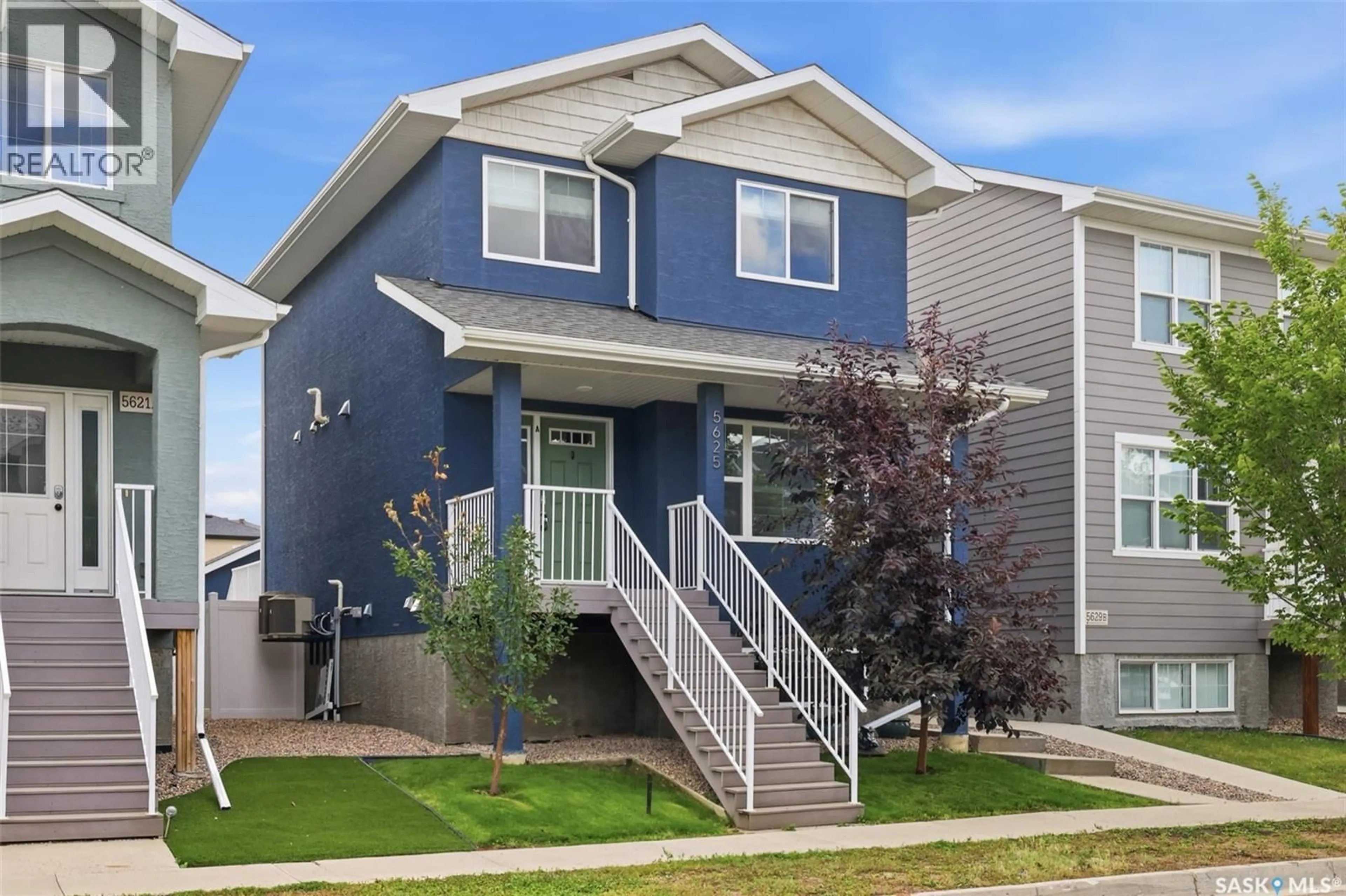 Home with vinyl exterior material, street for A&B - 5625 MCCAUGHEY STREET, Regina Saskatchewan S4W0P3
