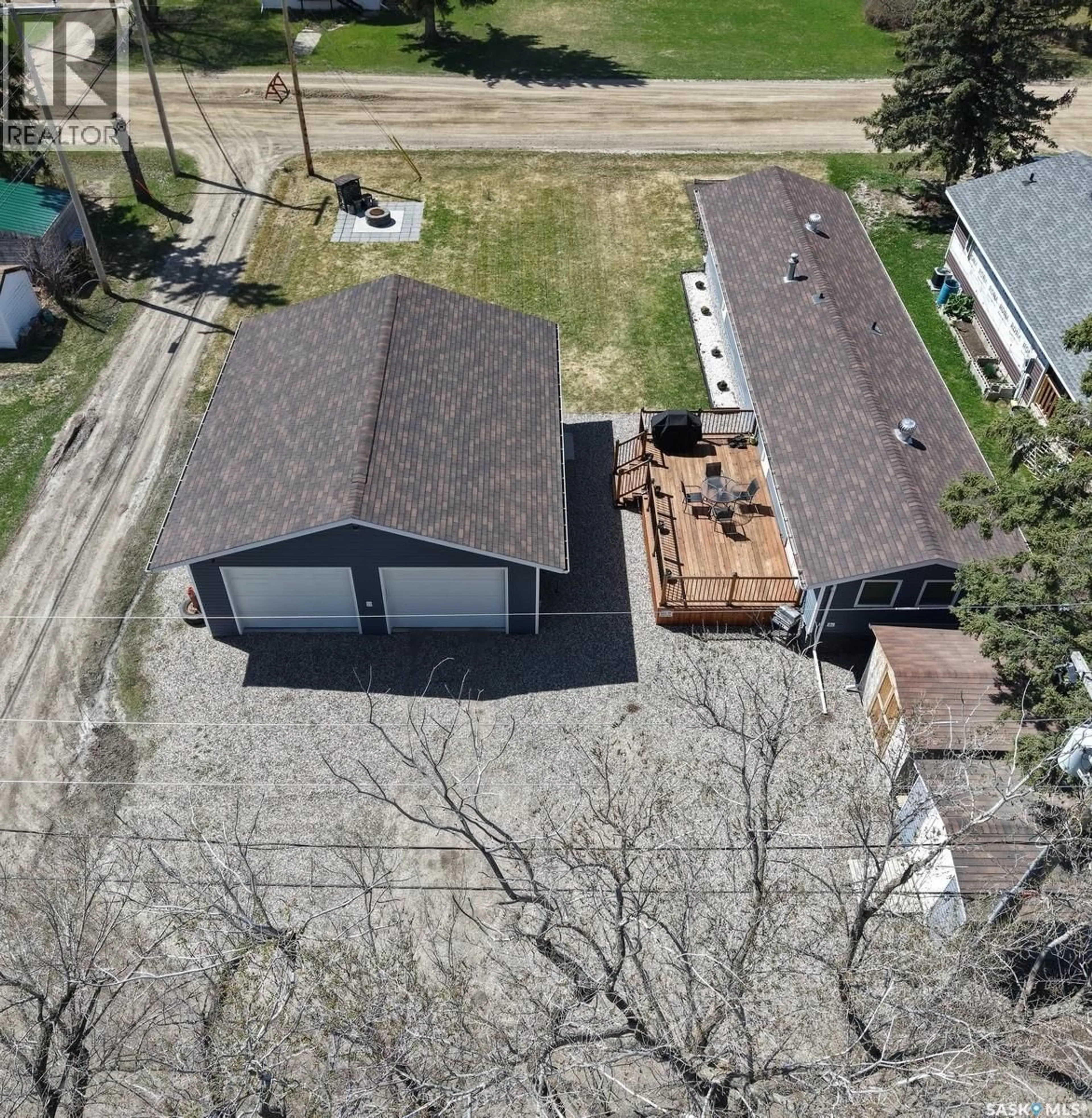 A pic from outside/outdoor area/front of a property/back of a property/a pic from drone, street for 108 1ST STREET, Choiceland Saskatchewan S0J0M0
