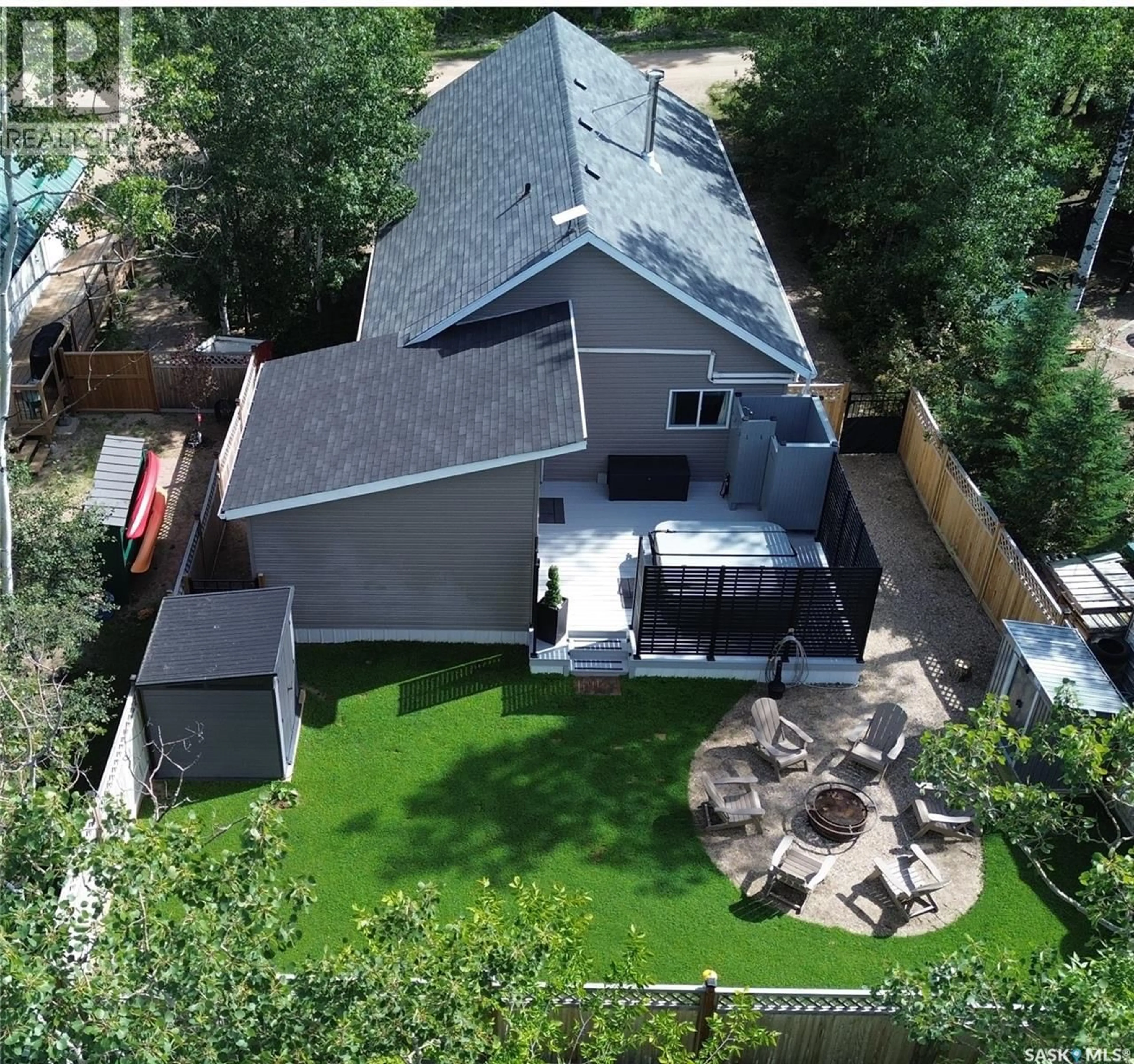 A pic from outside/outdoor area/front of a property/back of a property/a pic from drone, street for 118 EUGENE DRIVE, Good Lake Rm No. 274 Saskatchewan S0A0L1