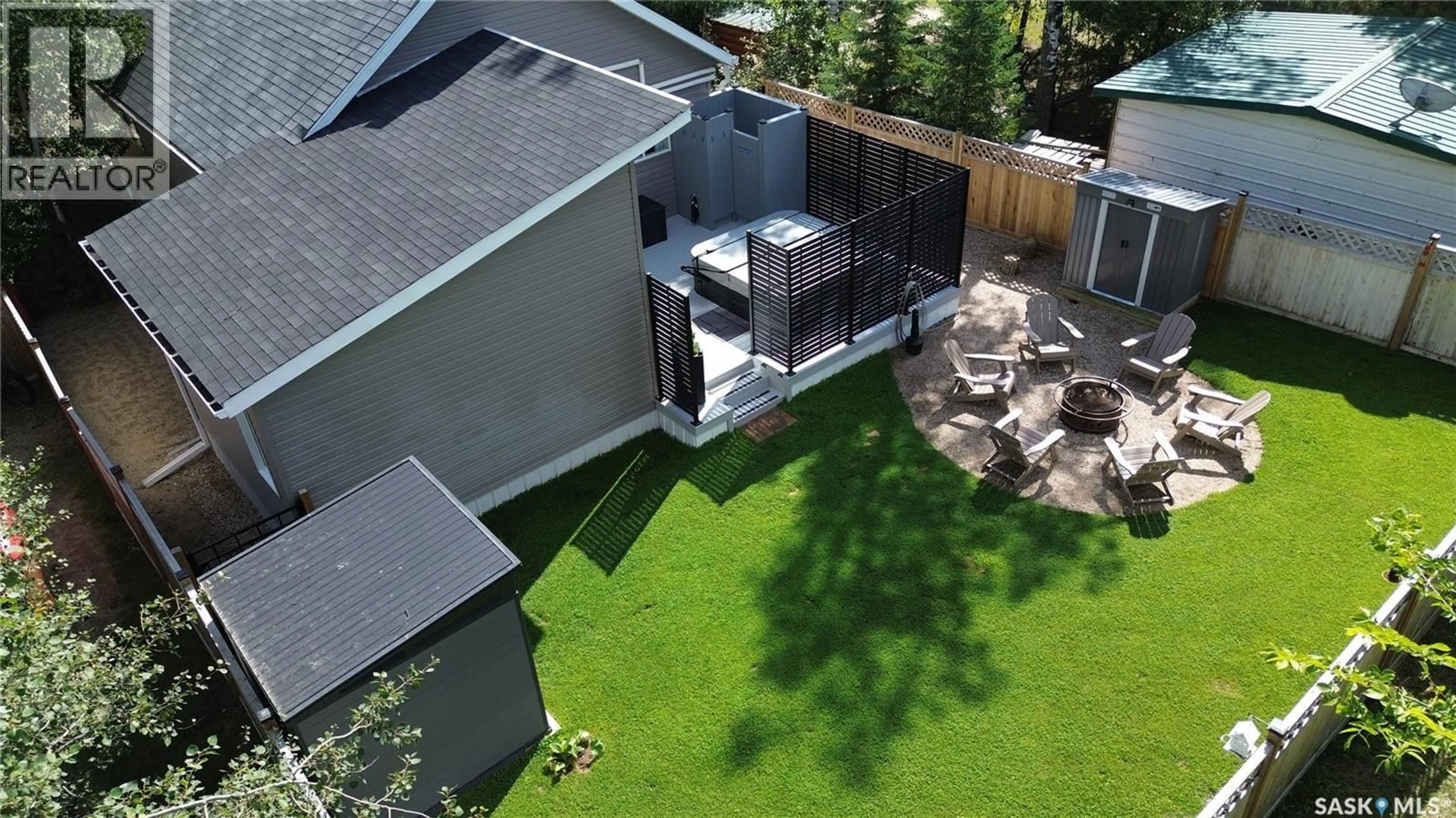 A pic from outside/outdoor area/front of a property/back of a property/a pic from drone, street for 118 EUGENE DRIVE, Good Lake Rm No. 274 Saskatchewan S0A0L1