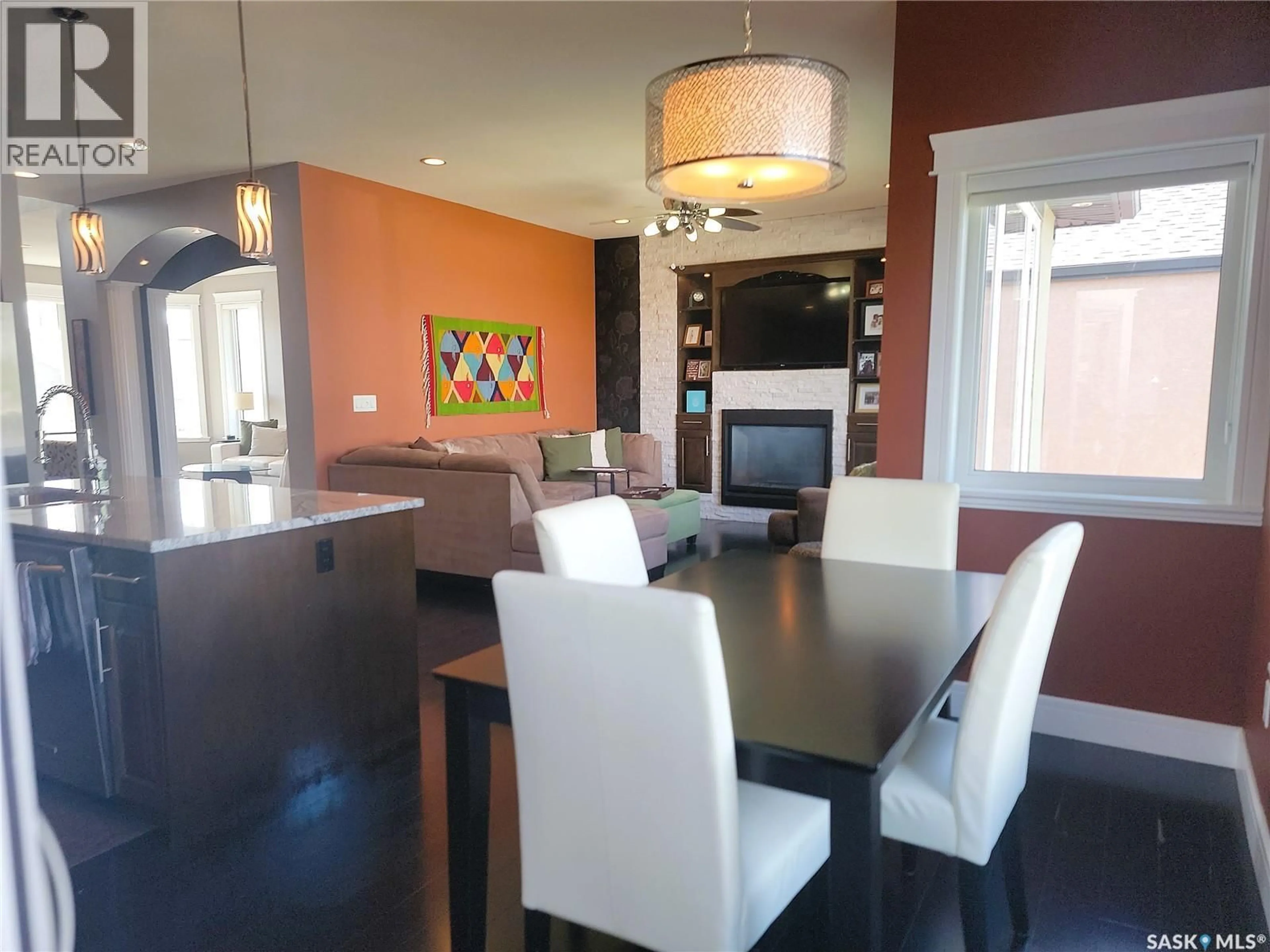 Dining room, wood/laminate floor for 410 NICKLAUS DRIVE, Warman Saskatchewan S0K4S1