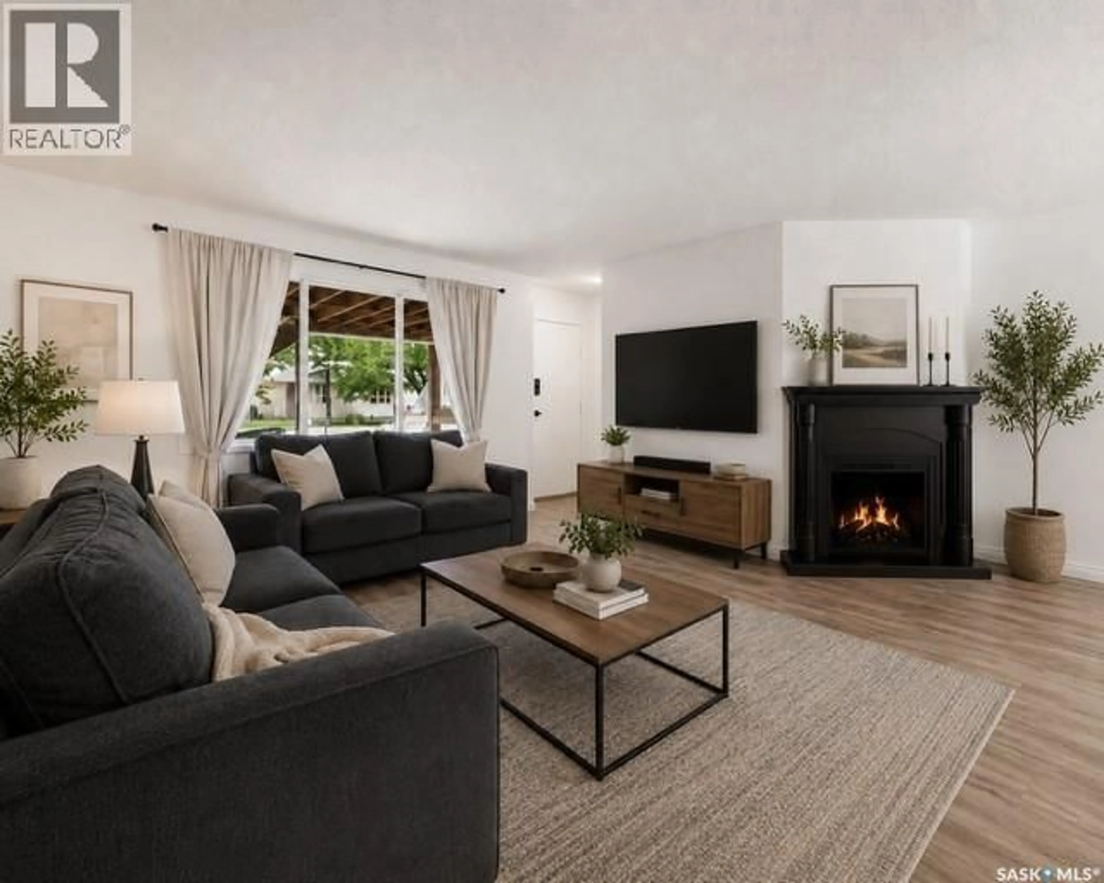 Living room with furniture, unknown for 6906 BLAKENEY DRIVE, Regina Saskatchewan S4X2N5