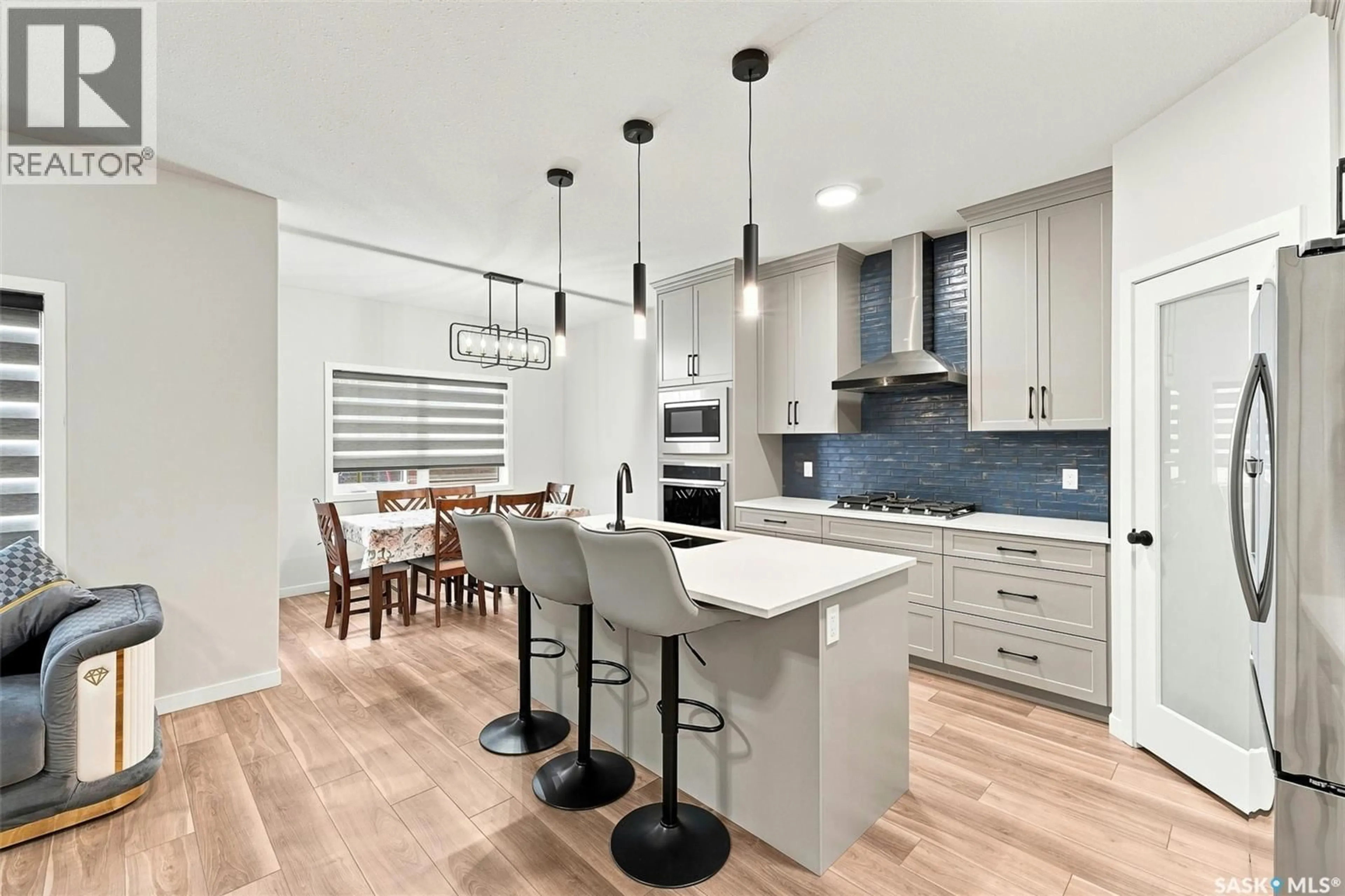 Contemporary kitchen, ceramic/tile floor for 8718 WHEAT CRESCENT, Regina Saskatchewan S4Y0H4