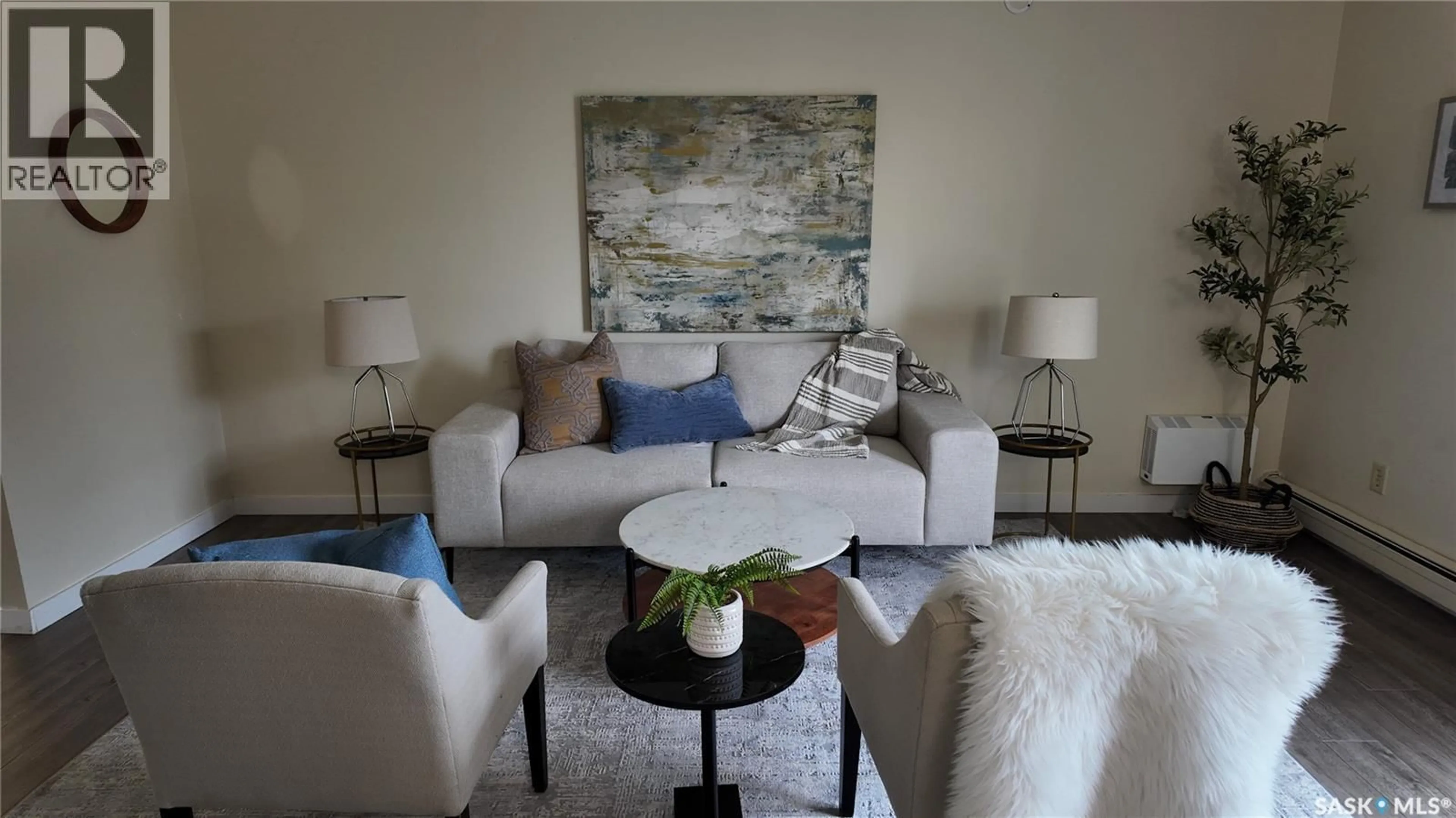 Living room with furniture, unknown for 51 - 34 CENTENNIAL STREET, Regina Saskatchewan S4S6P8