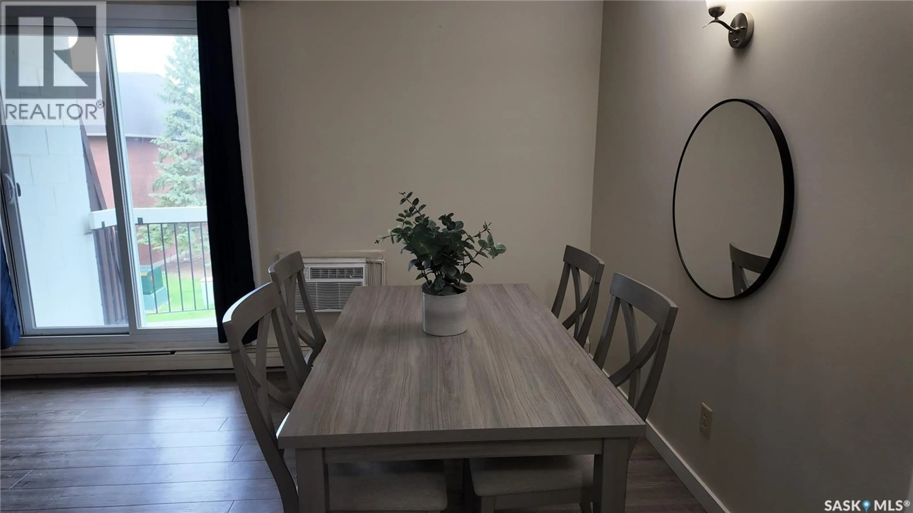 Dining room, wood/laminate floor for 51 - 34 CENTENNIAL STREET, Regina Saskatchewan S4S6P8