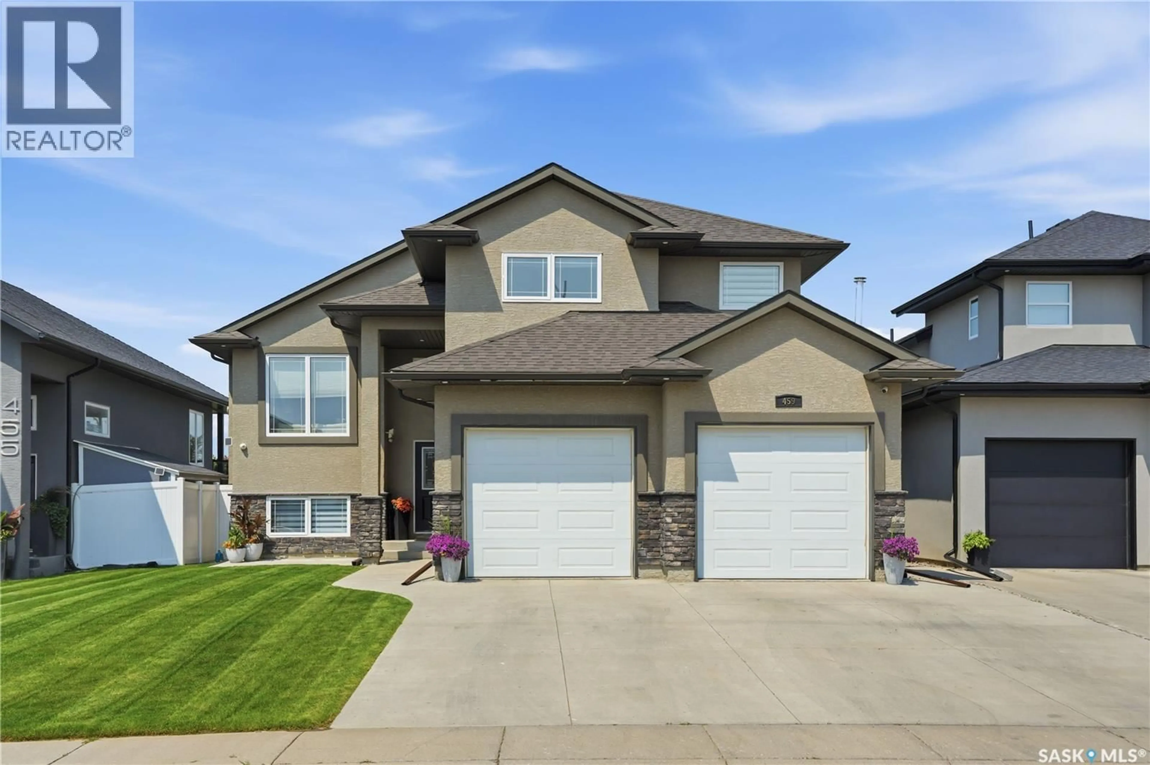 Home with brick exterior material, street for 459 MAHABIR CRESCENT, Saskatoon Saskatchewan S7W0J7