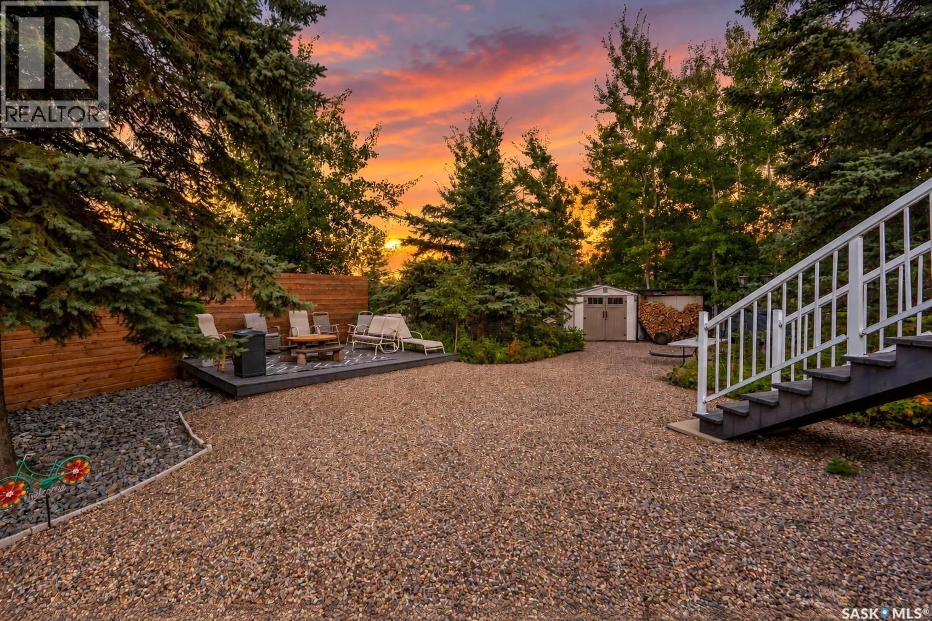 A pic from outside/outdoor area/front of a property/back of a property/a pic from drone, mountain view for 404 ASH AVENUE, Lac des Îles Saskatchewan S0M1A0