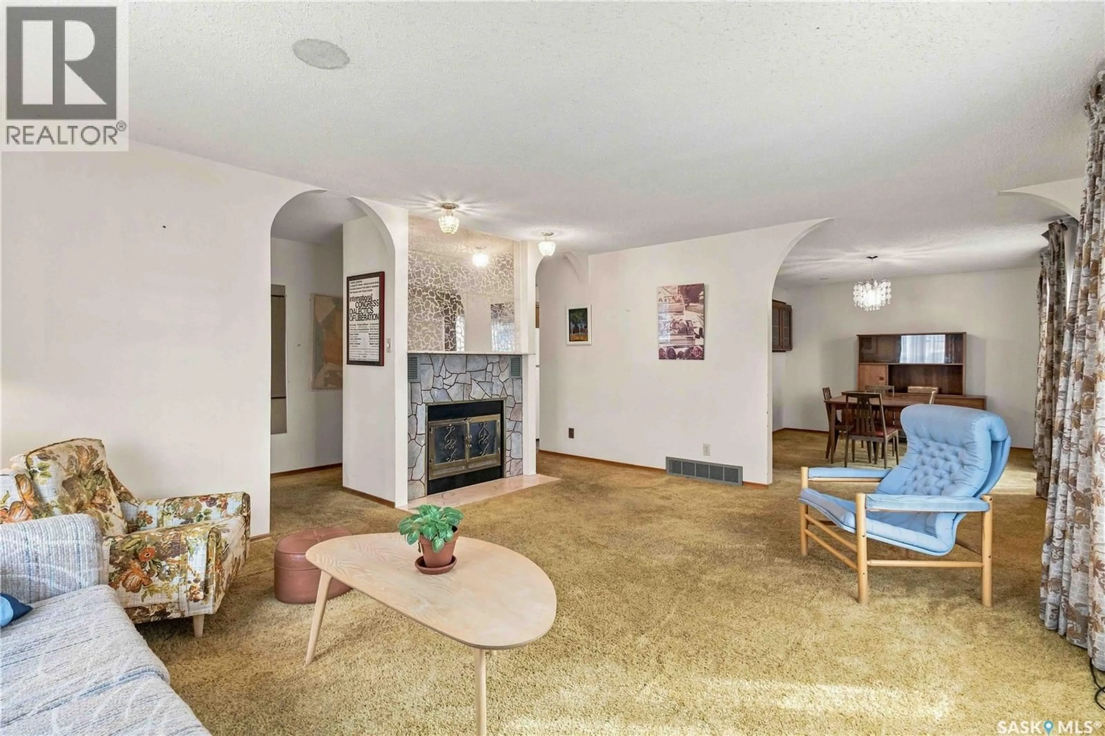 Living room with furniture, unknown for 201 ELM STREET, Saskatoon Saskatchewan S7J0G8