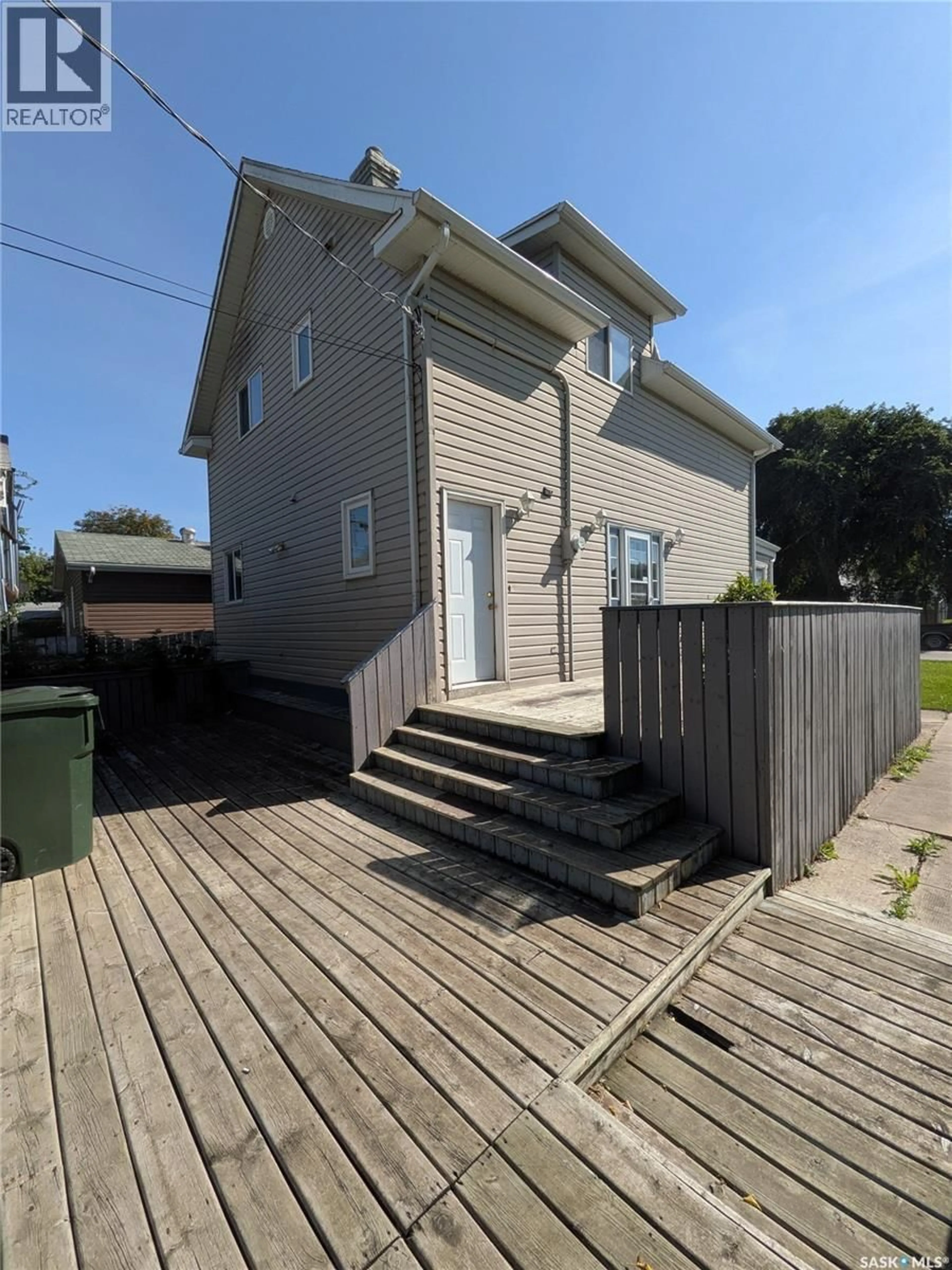 A pic from outside/outdoor area/front of a property/back of a property/a pic from drone, street for 436 12TH STREET, Prince Albert Saskatchewan S6V3B8