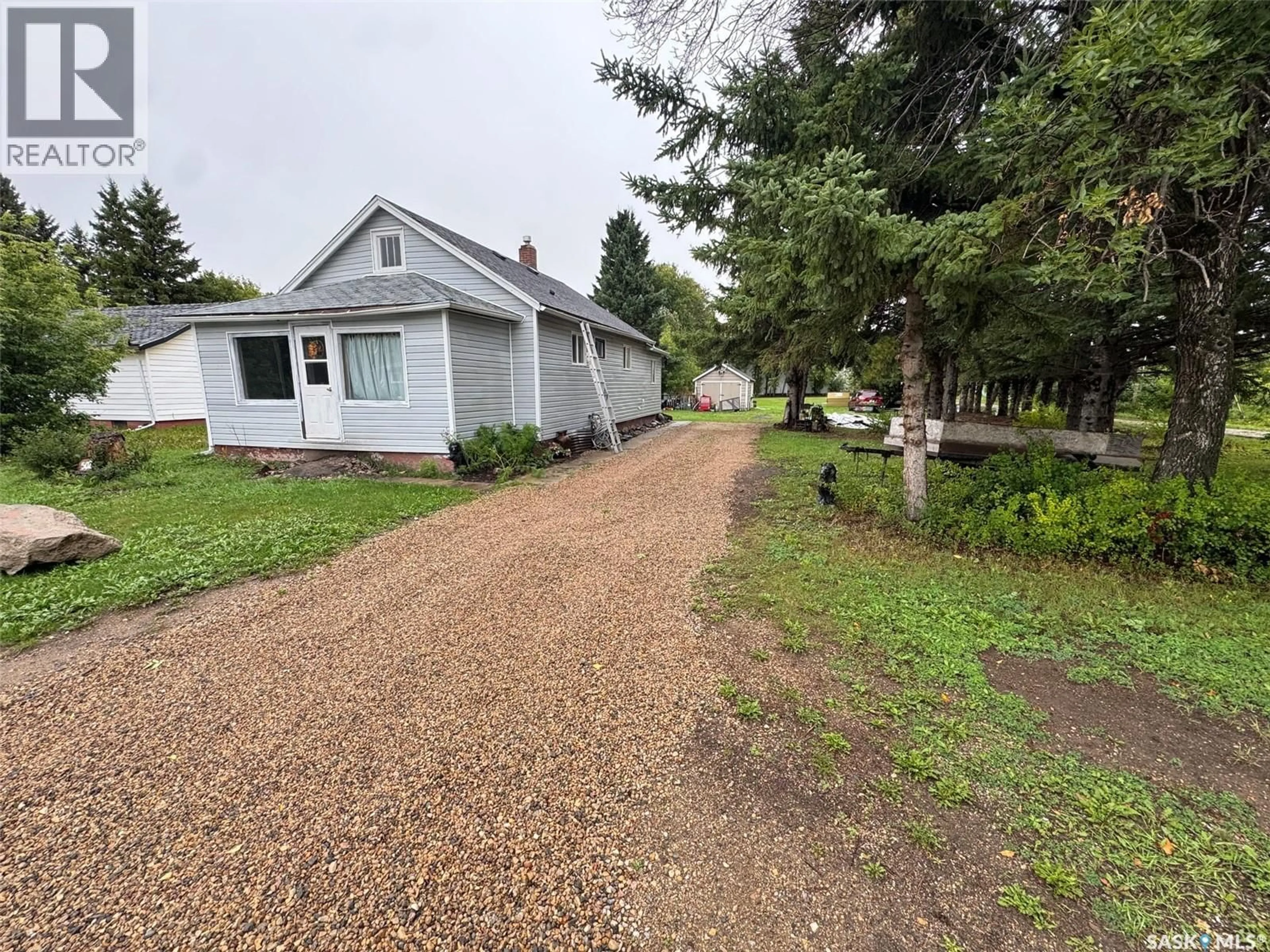 A pic from outside/outdoor area/front of a property/back of a property/a pic from drone, street for 502 4TH STREET, Spalding Saskatchewan S0K4C0