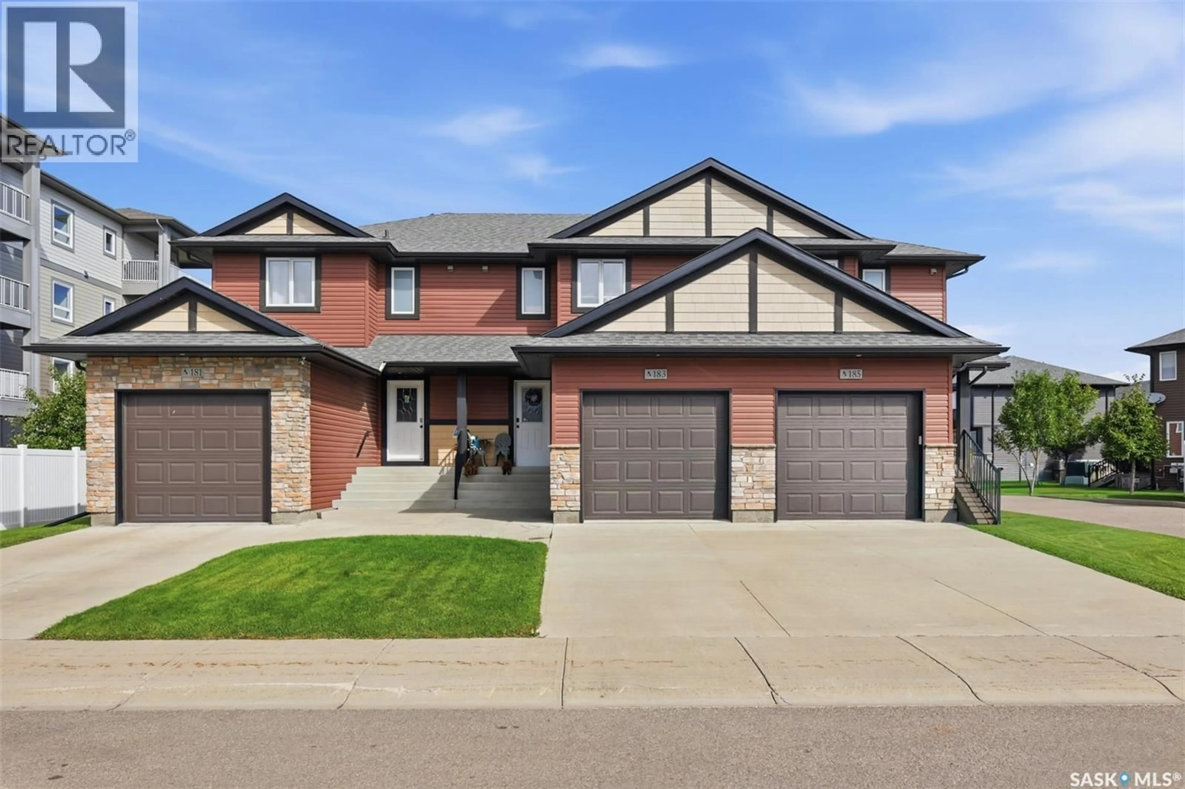 Home with brick exterior material, street for 183 BEAUDRY CRESCENT, Martensville Saskatchewan S0K2T1