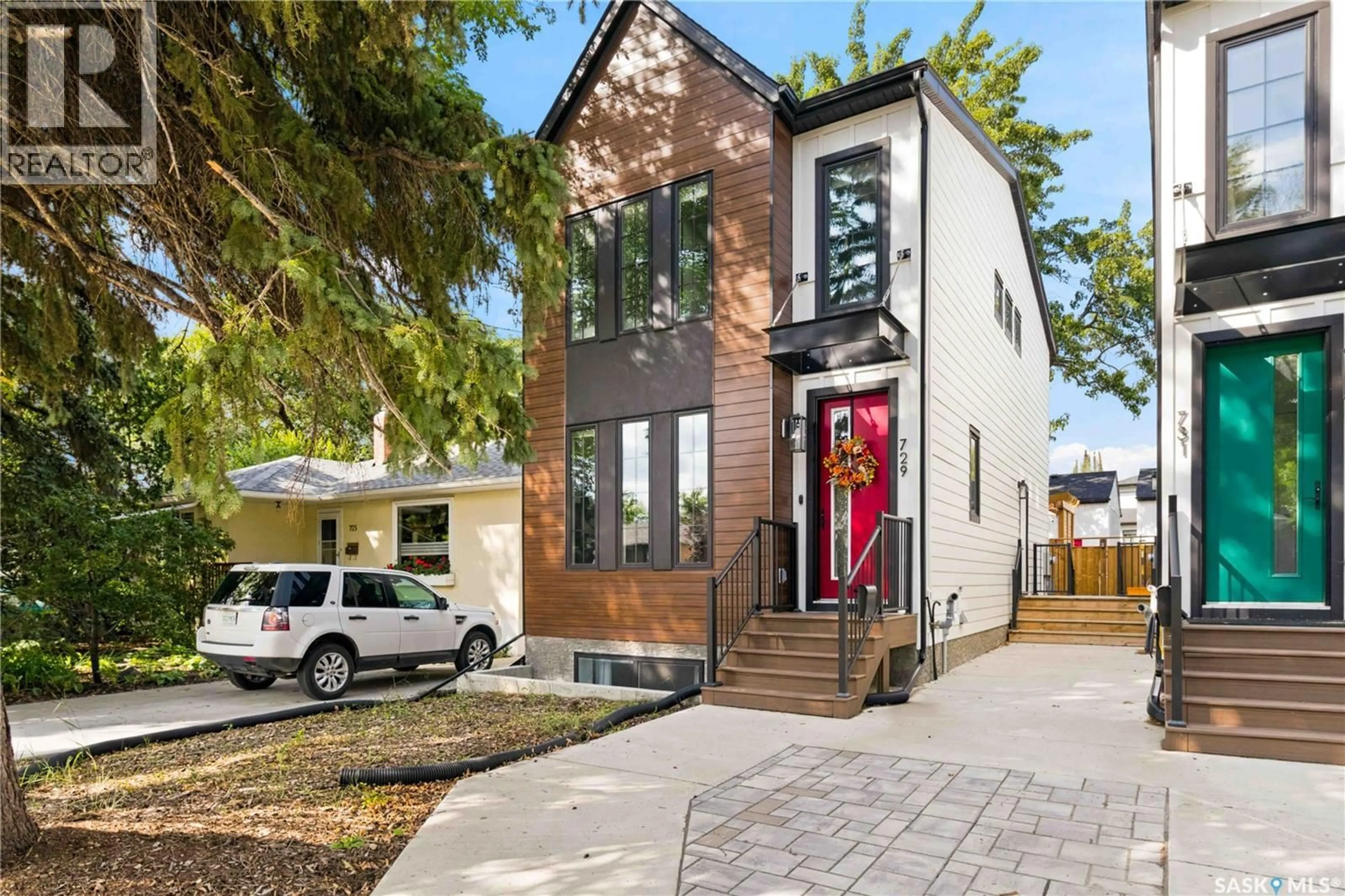 Home with brick exterior material, street for 729 1ST STREET, Saskatoon Saskatchewan S7H1S9