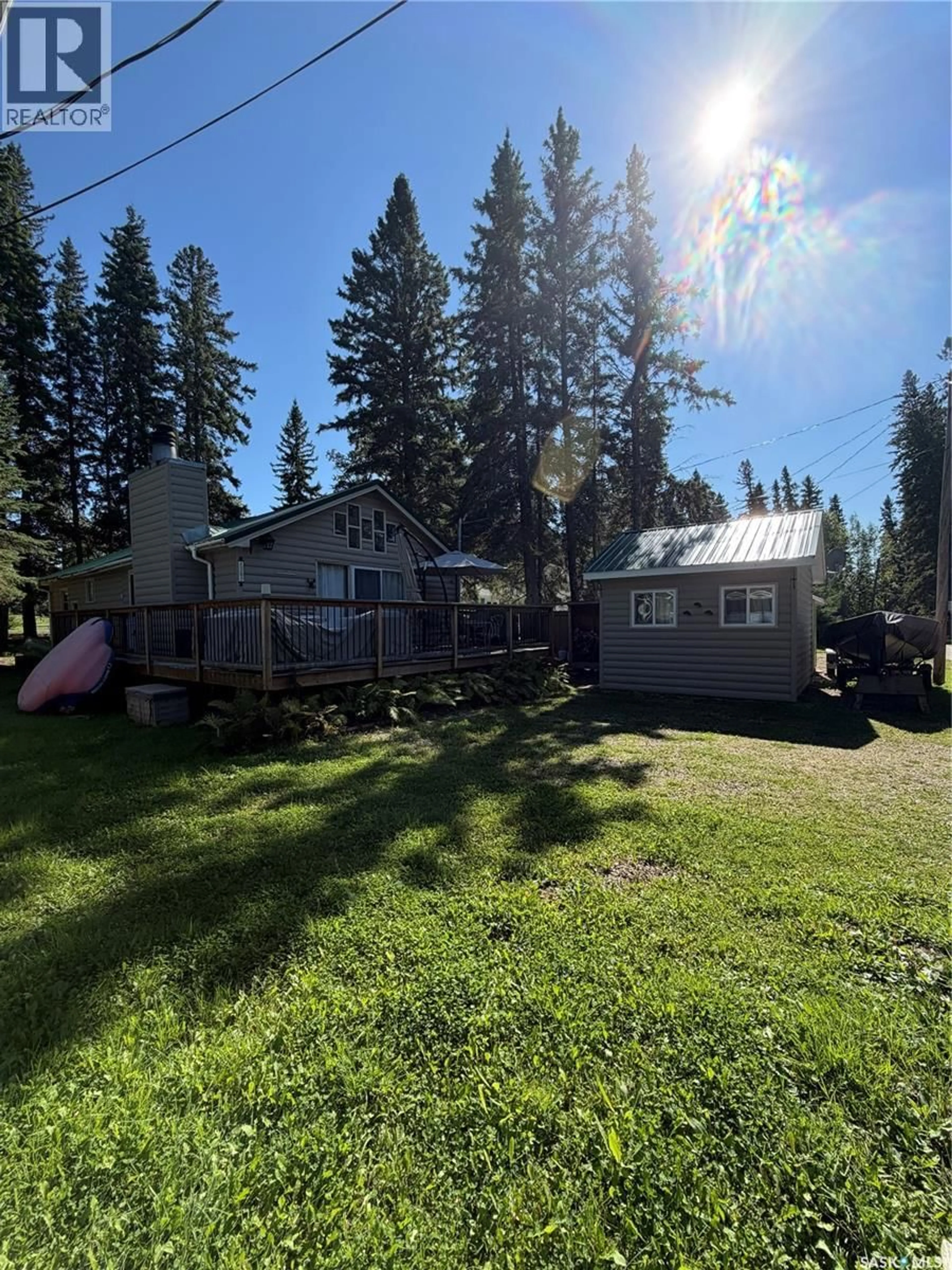 A pic from outside/outdoor area/front of a property/back of a property/a pic from drone, unknown for 1362 WASKESIU DRIVE, Prince Albert National Park Saskatchewan S0J0N0