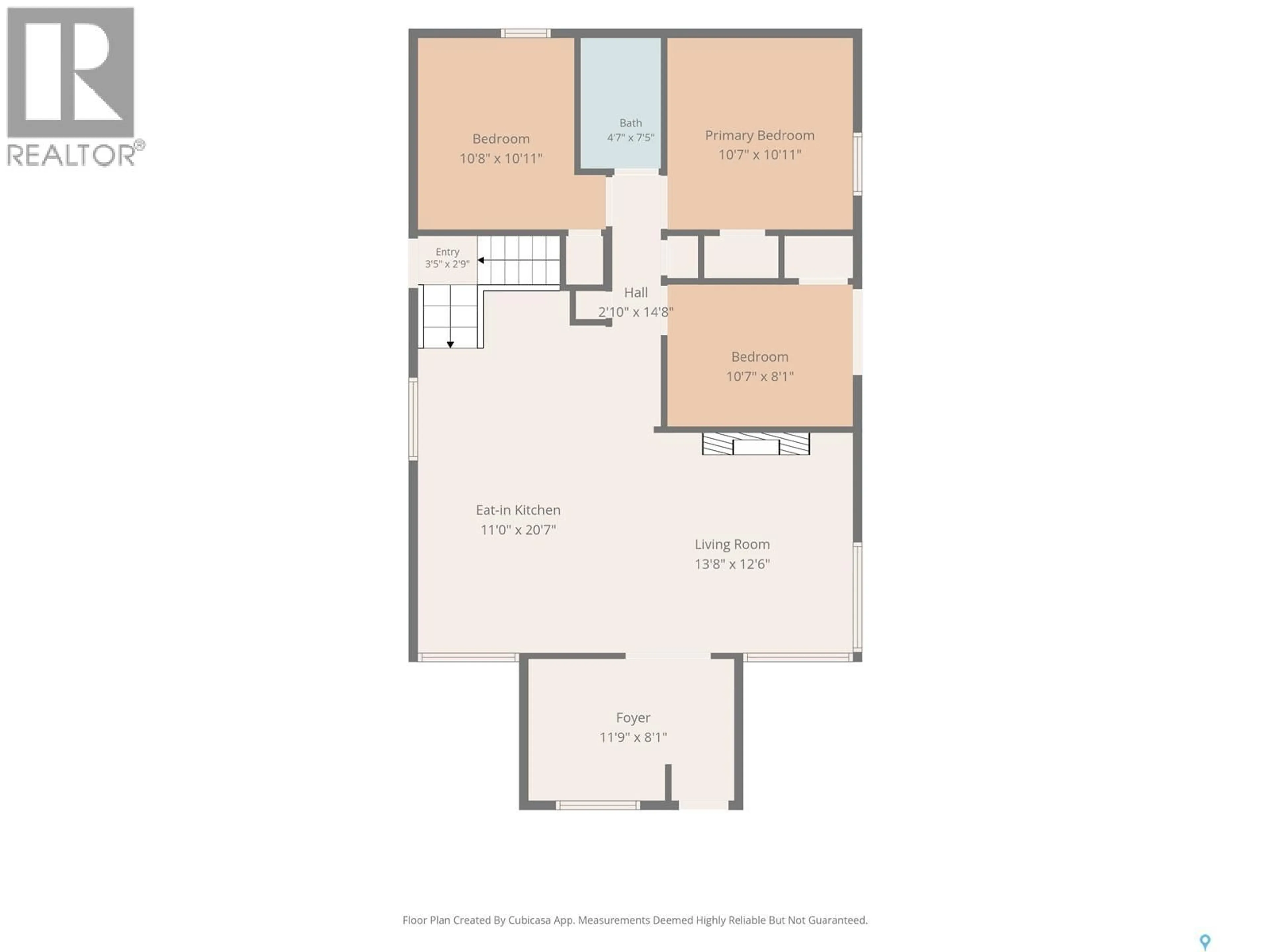 Floor plan for 2001 2ND STREET, Rosthern Saskatchewan S0K3R0