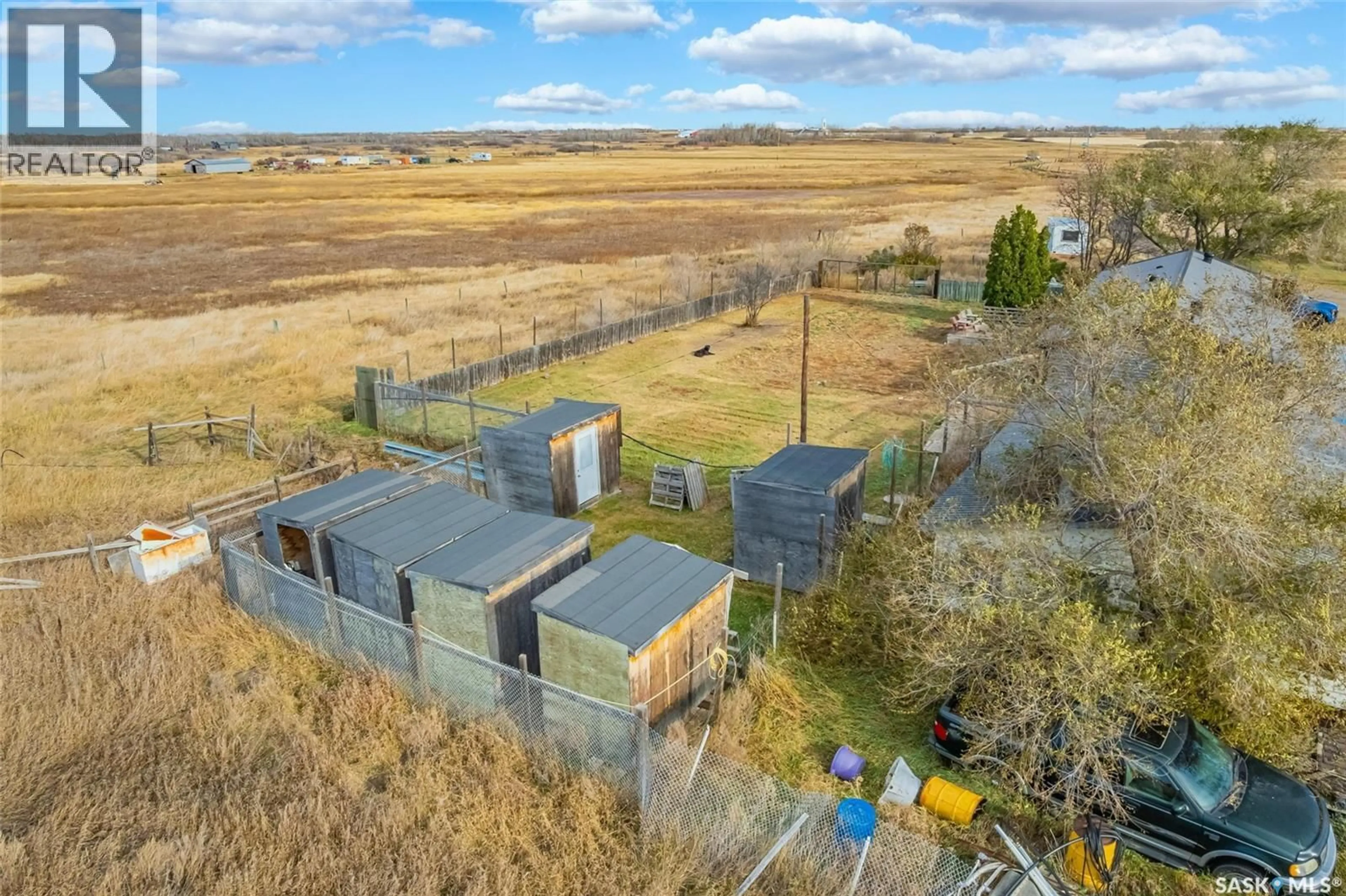 A pic from outside/outdoor area/front of a property/back of a property/a pic from drone, building for HORSEMAN ACREAGE, Vanscoy Rm No. 345 Saskatchewan S0L3J0