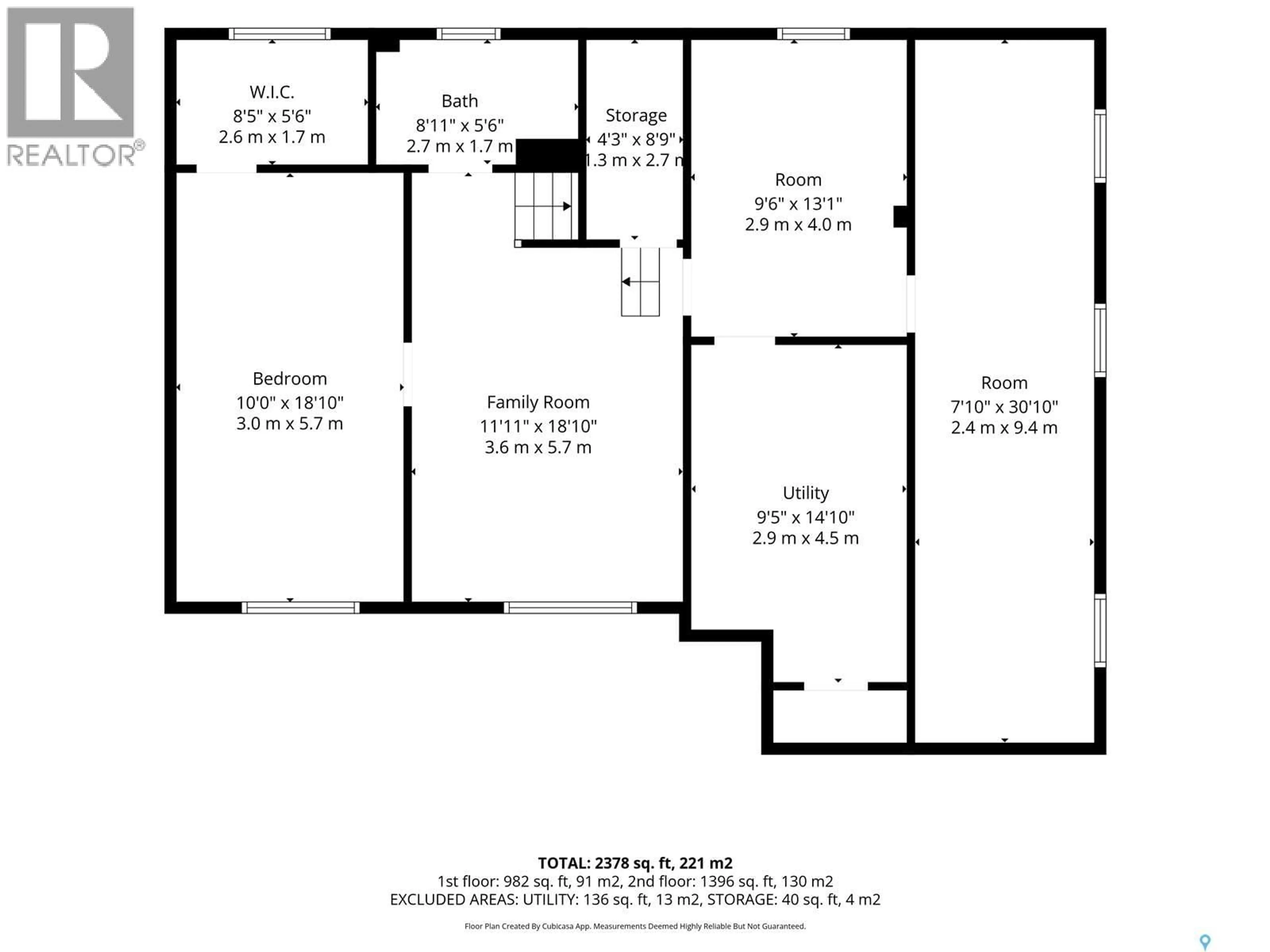 Floor plan for 1960 COWAN CRESCENT, Regina Saskatchewan S4S4C6