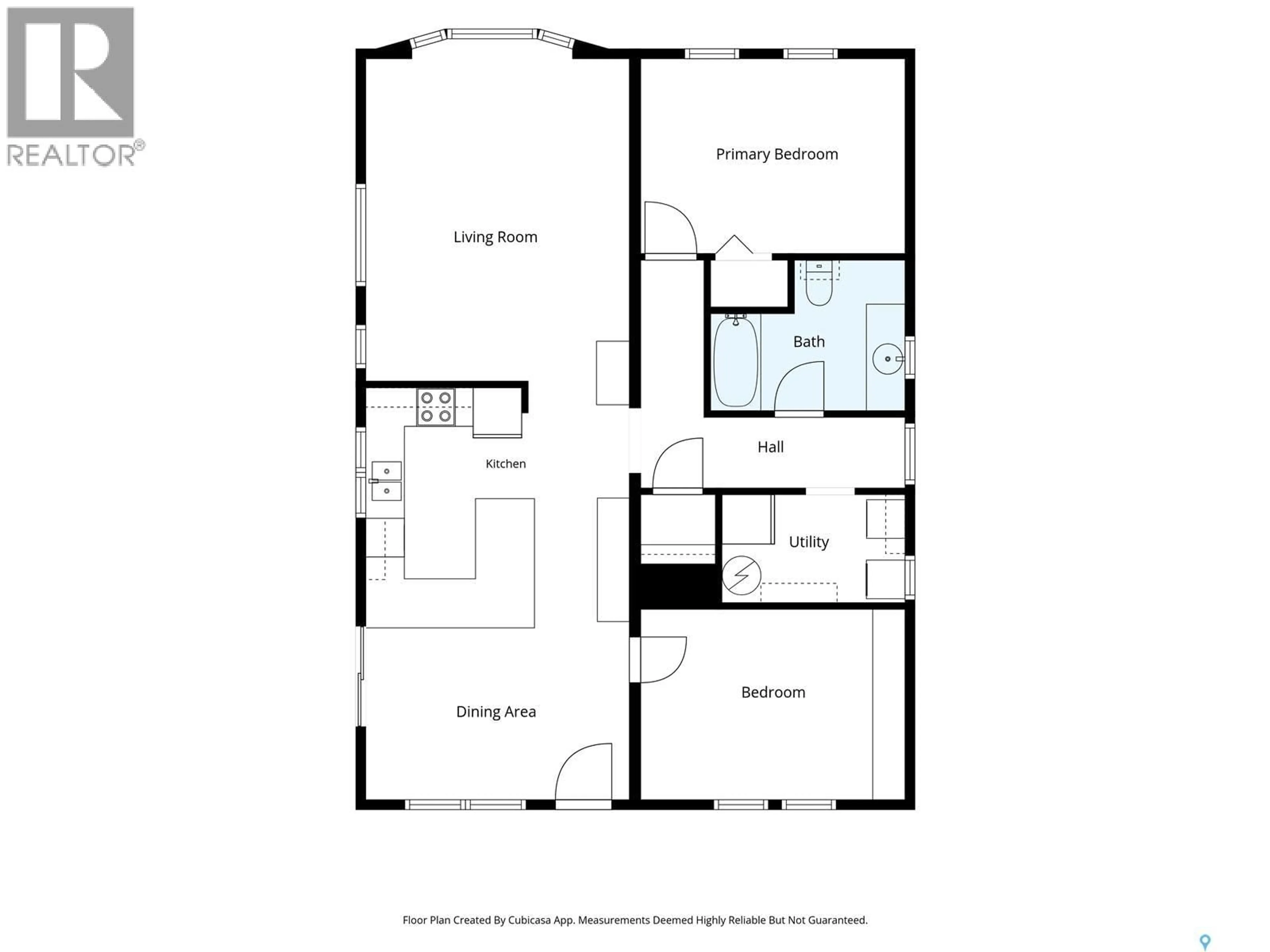 Floor plan for 206 ALBERT STREET, Manitou Beach Saskatchewan S0K4T1
