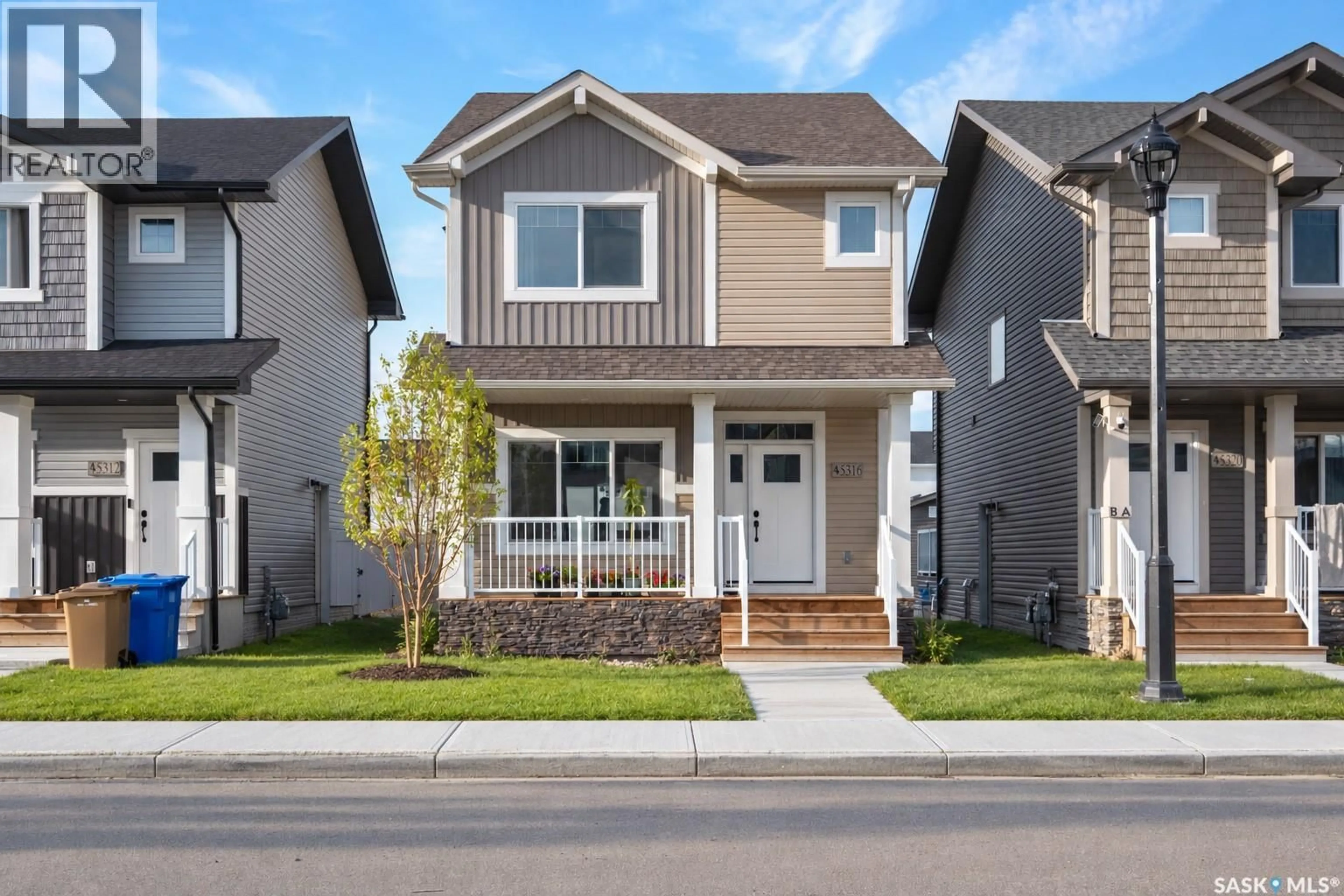 Home with vinyl exterior material, street for 5316 NICHOLSON AVENUE, Regina Saskatchewan S4V4B6