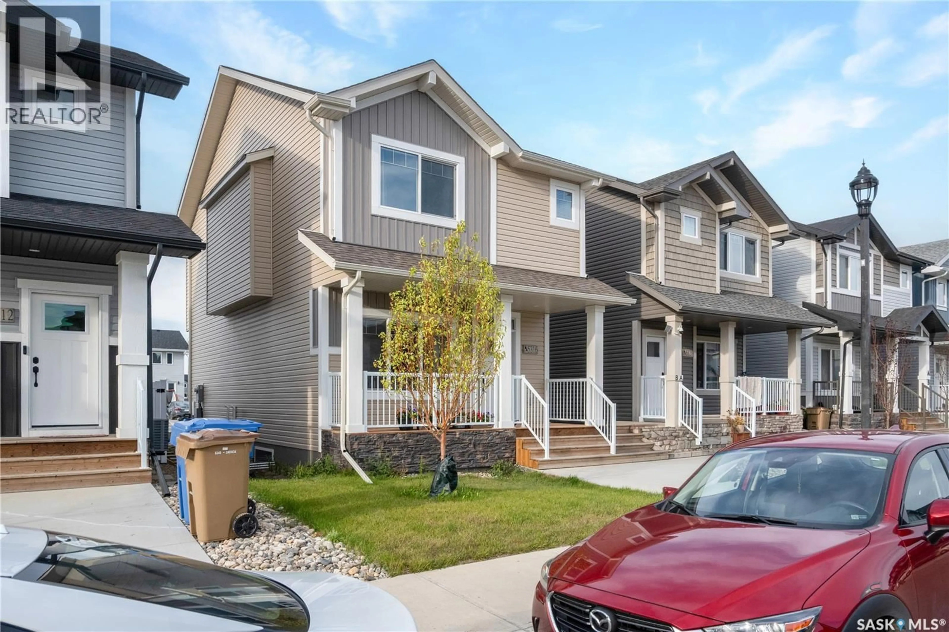 Home with vinyl exterior material, street for 5316 NICHOLSON AVENUE, Regina Saskatchewan S4V4B6