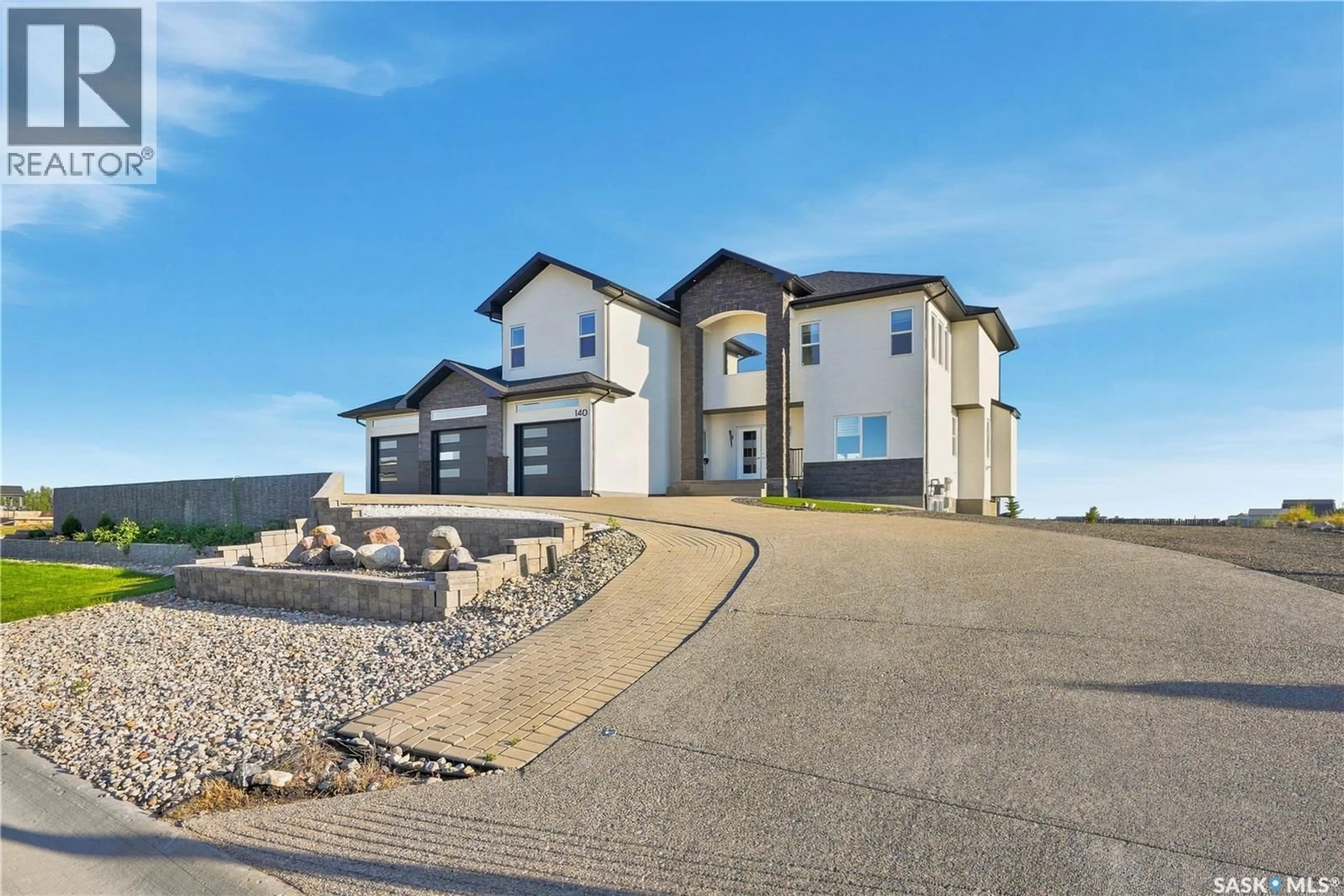 A pic from outside/outdoor area/front of a property/back of a property/a pic from drone, unknown for 140 SPRUCE CREEK ROAD, Edenwold Rm No.158 Saskatchewan S0G3Z0