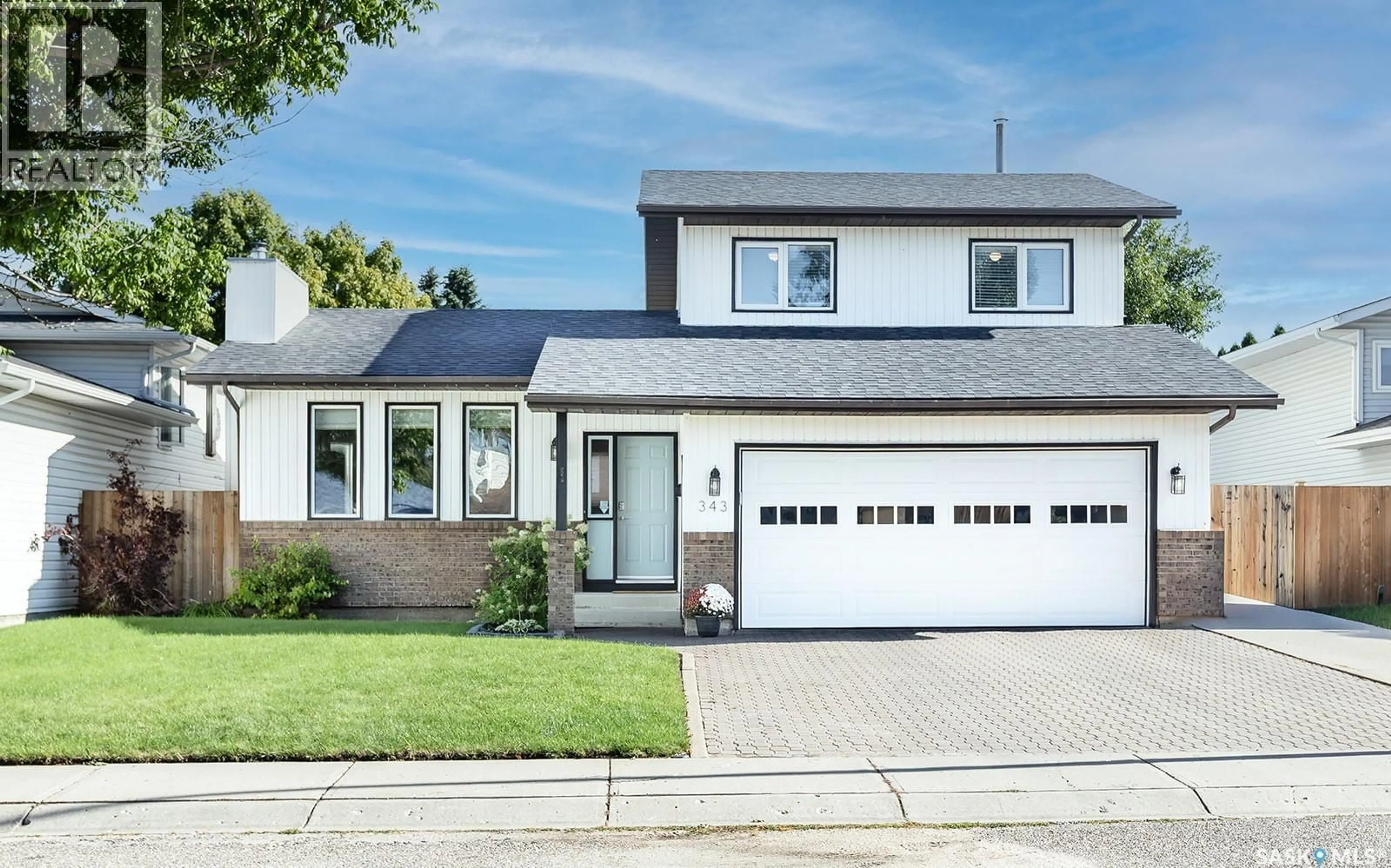 Home with brick exterior material, street for 343 ARMSTRONG WAY, Saskatoon Saskatchewan S7N3N1