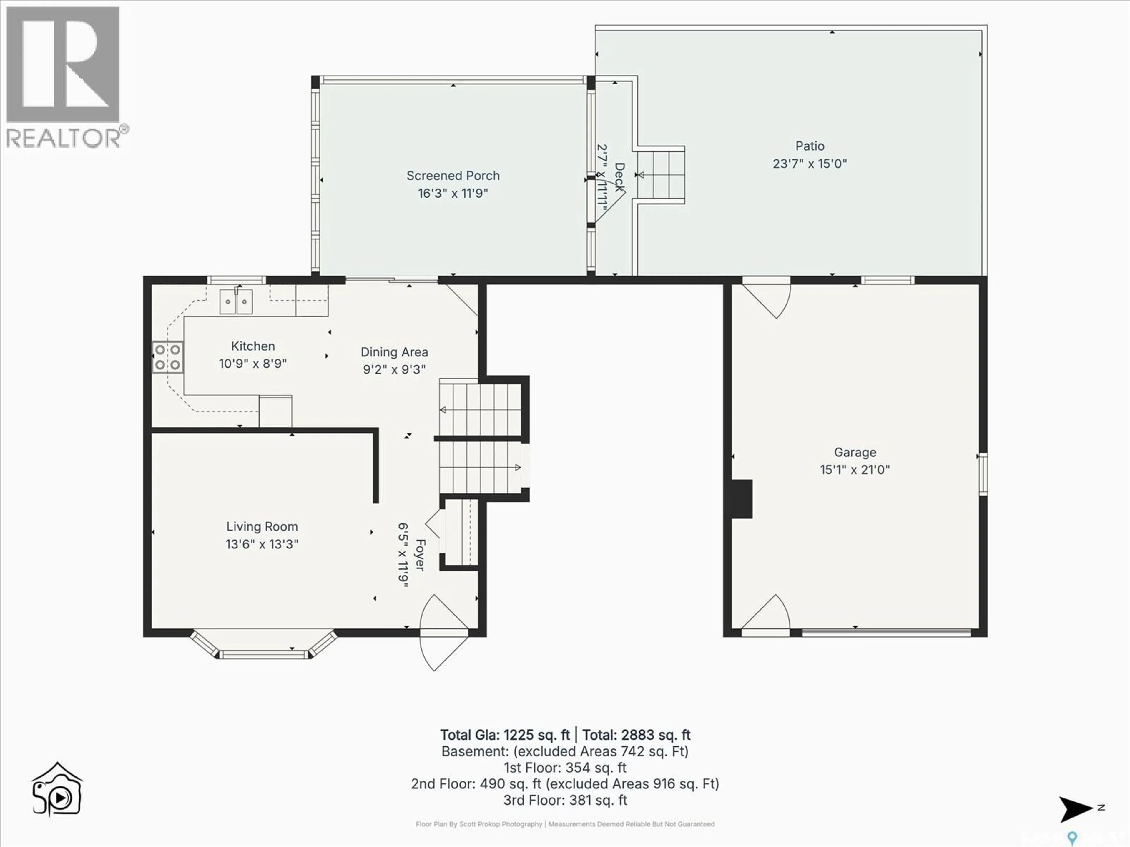 Floor plan for 502 MICHENER WAY, Saskatoon Saskatchewan S7L5V4