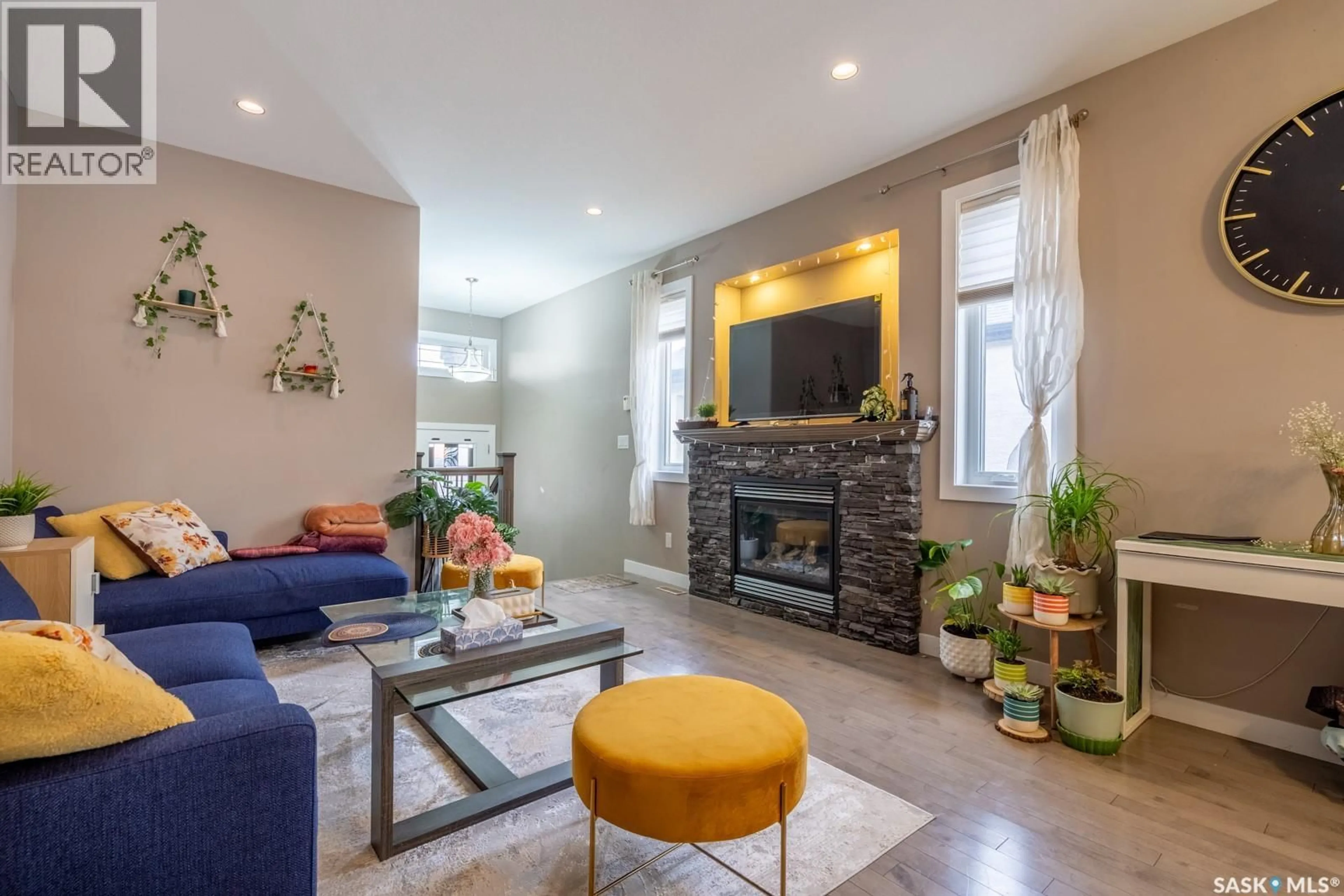 Living room with furniture, unknown for E - 4209 GREEN OLIVE WAY, Regina Saskatchewan S4V1P9