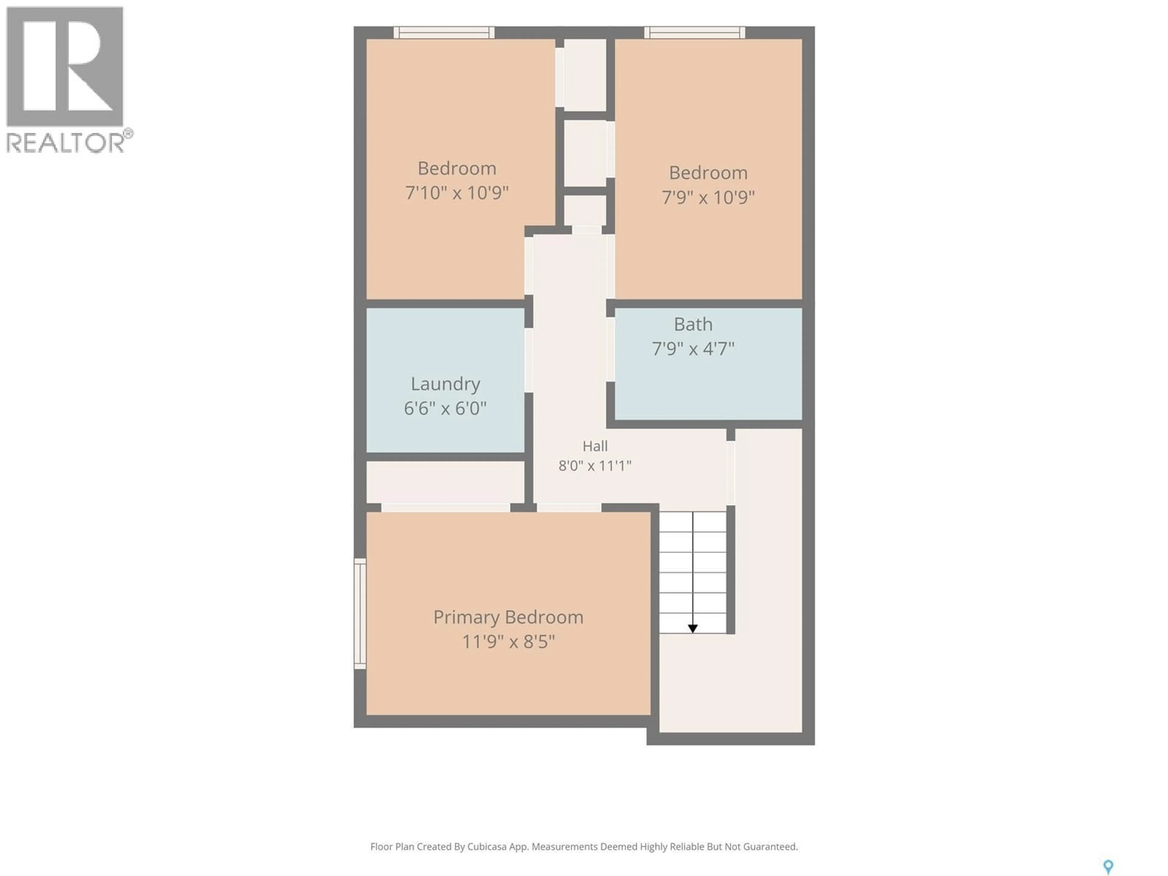 Floor plan for 1625 THOMPSON AVENUE, Saskatoon Saskatchewan S7N1Y2