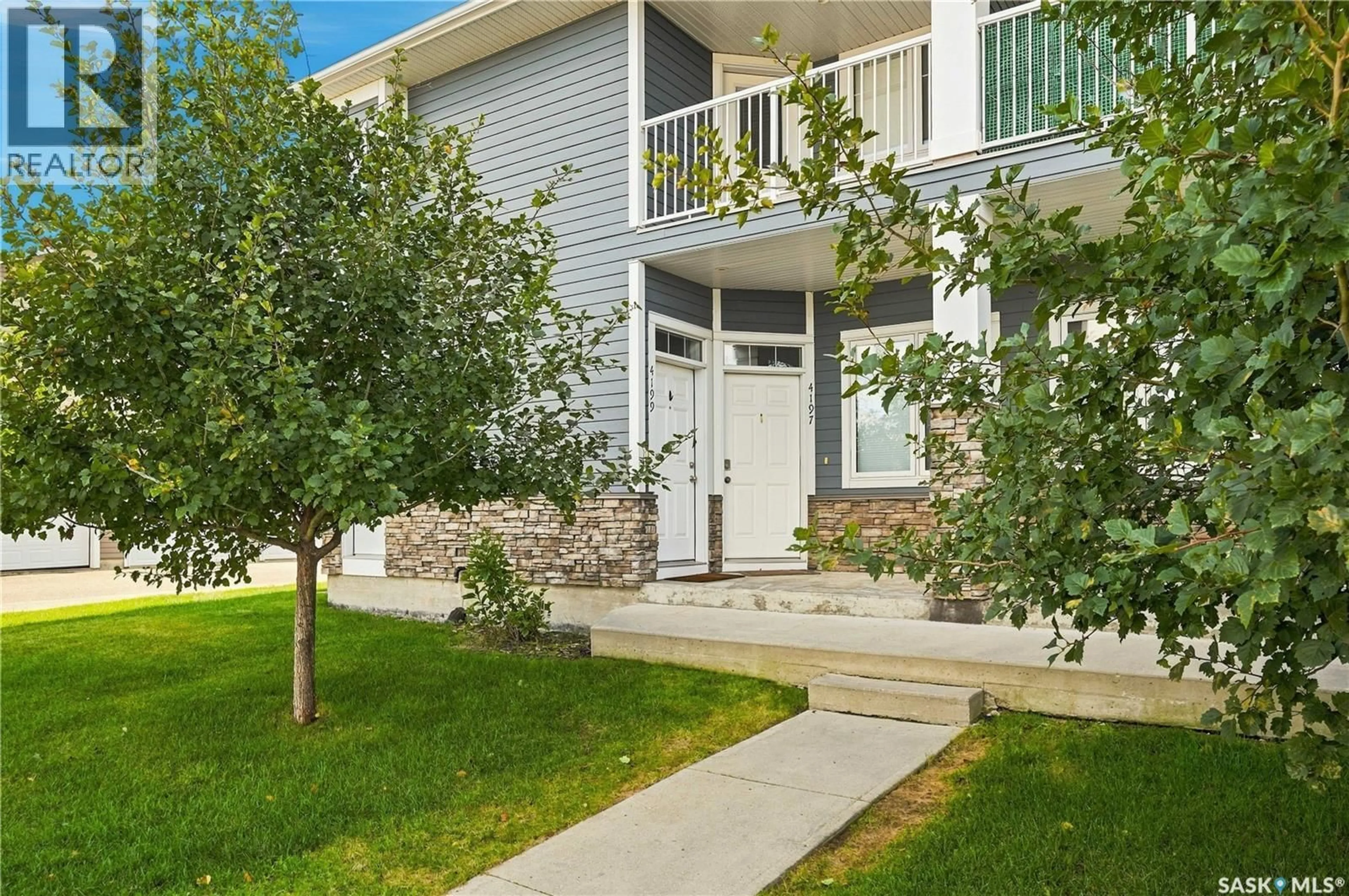 Patio, street for E - 4199 GREEN APPLE DRIVE, Regina Saskatchewan S4V1S1