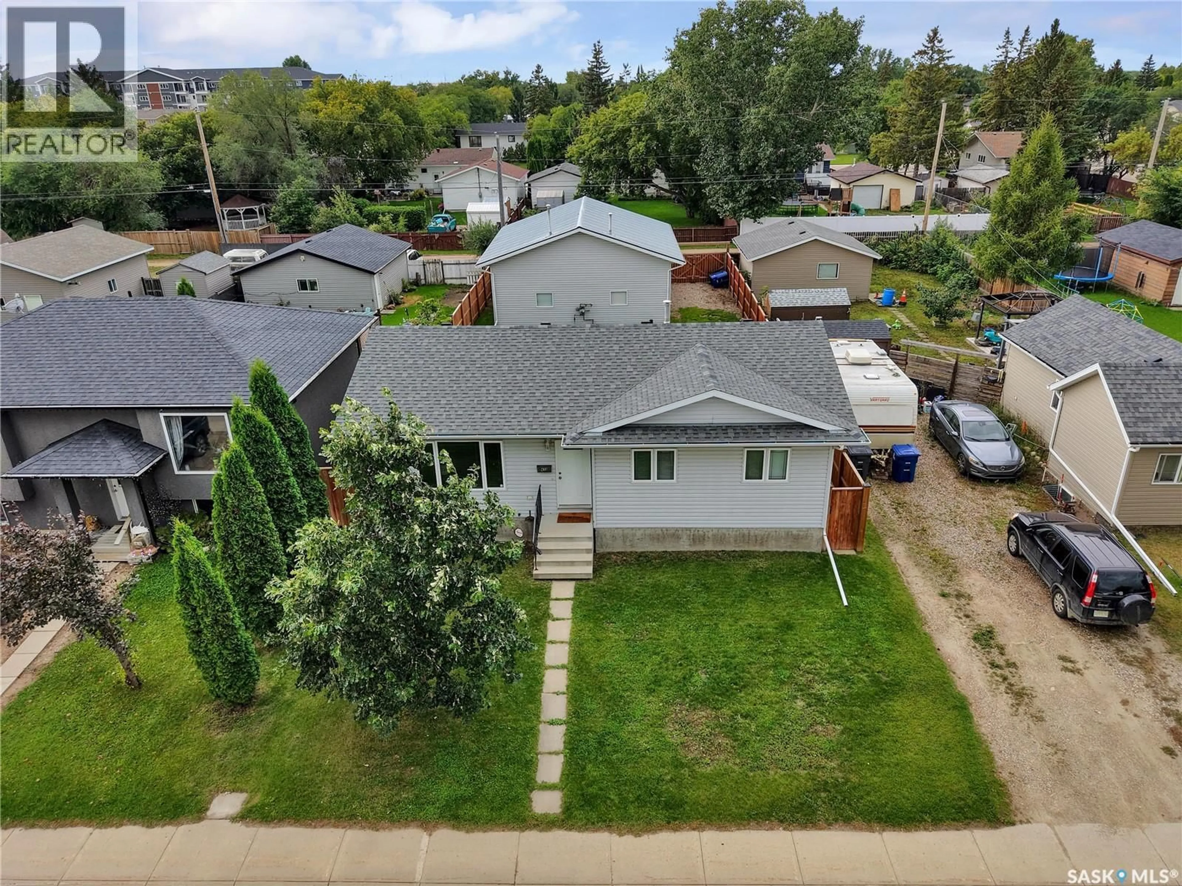 A pic from outside/outdoor area/front of a property/back of a property/a pic from drone, street for 42A 5TH AVENUE, Martensville Saskatchewan S0K2T2