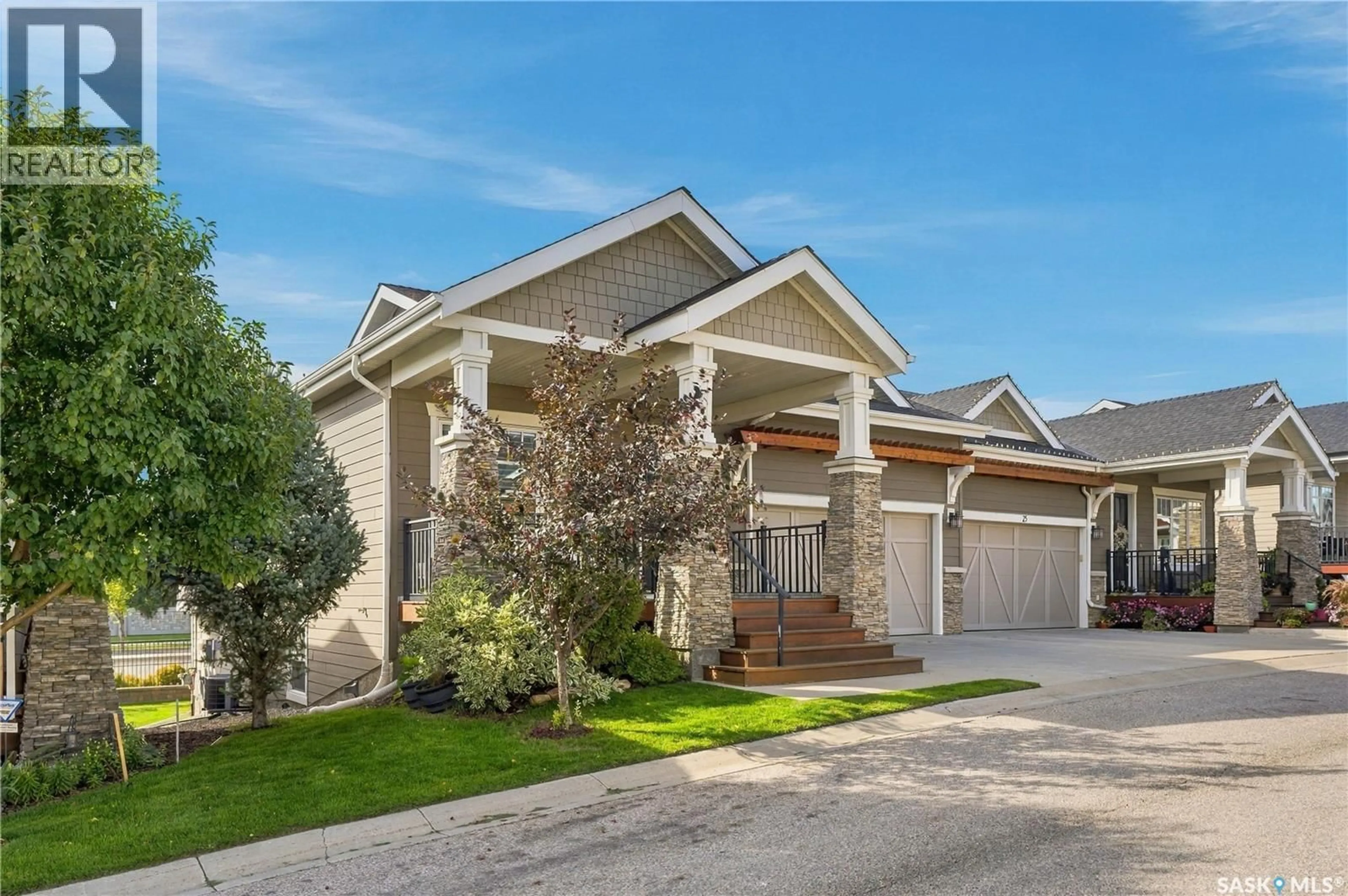 Home with brick exterior material, street for 27 115 MEADOWS BOULEVARD, Saskatoon Saskatchewan S7V0E6